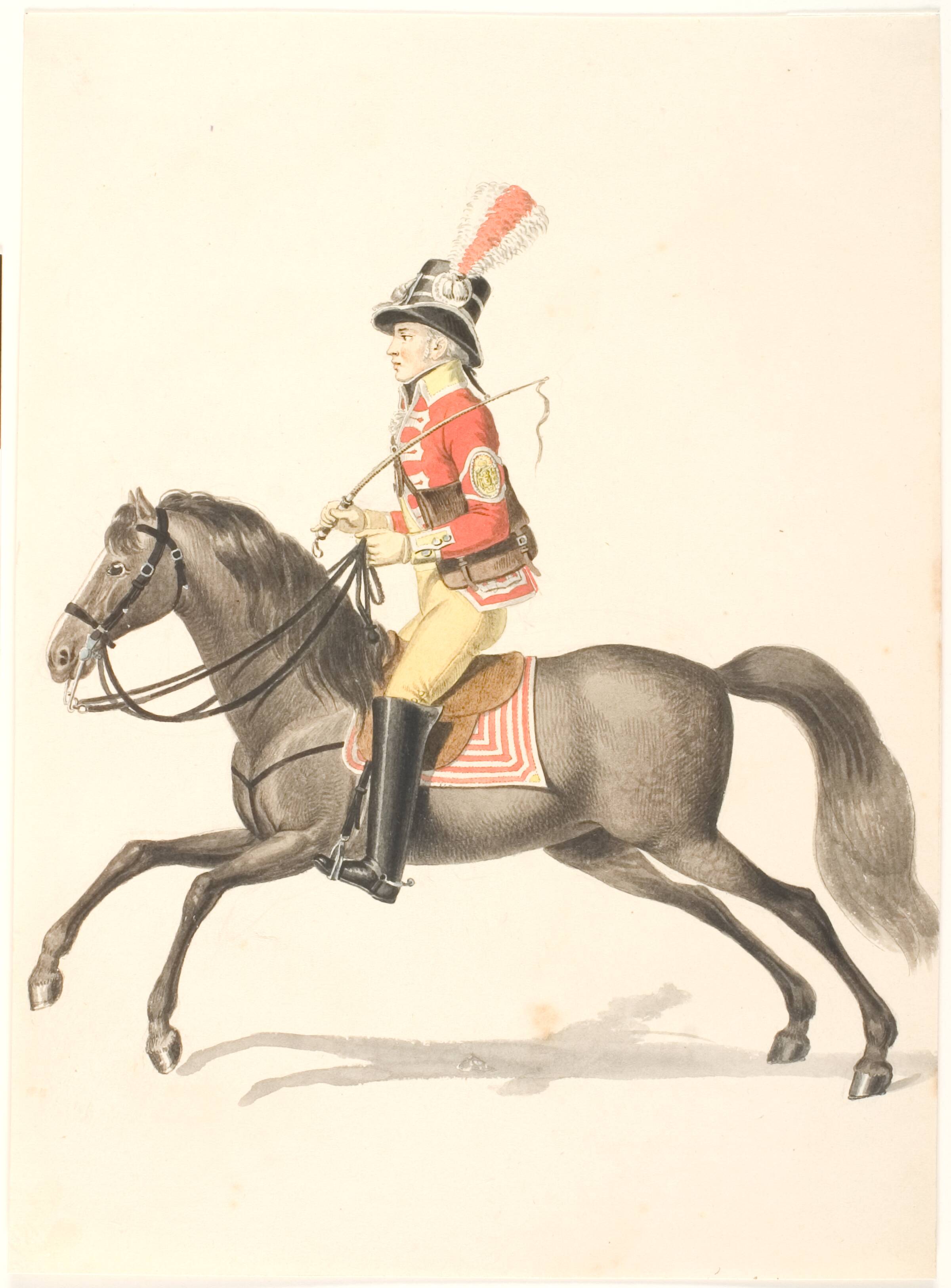 Kongelig stafet, Johannes Senn, 1807