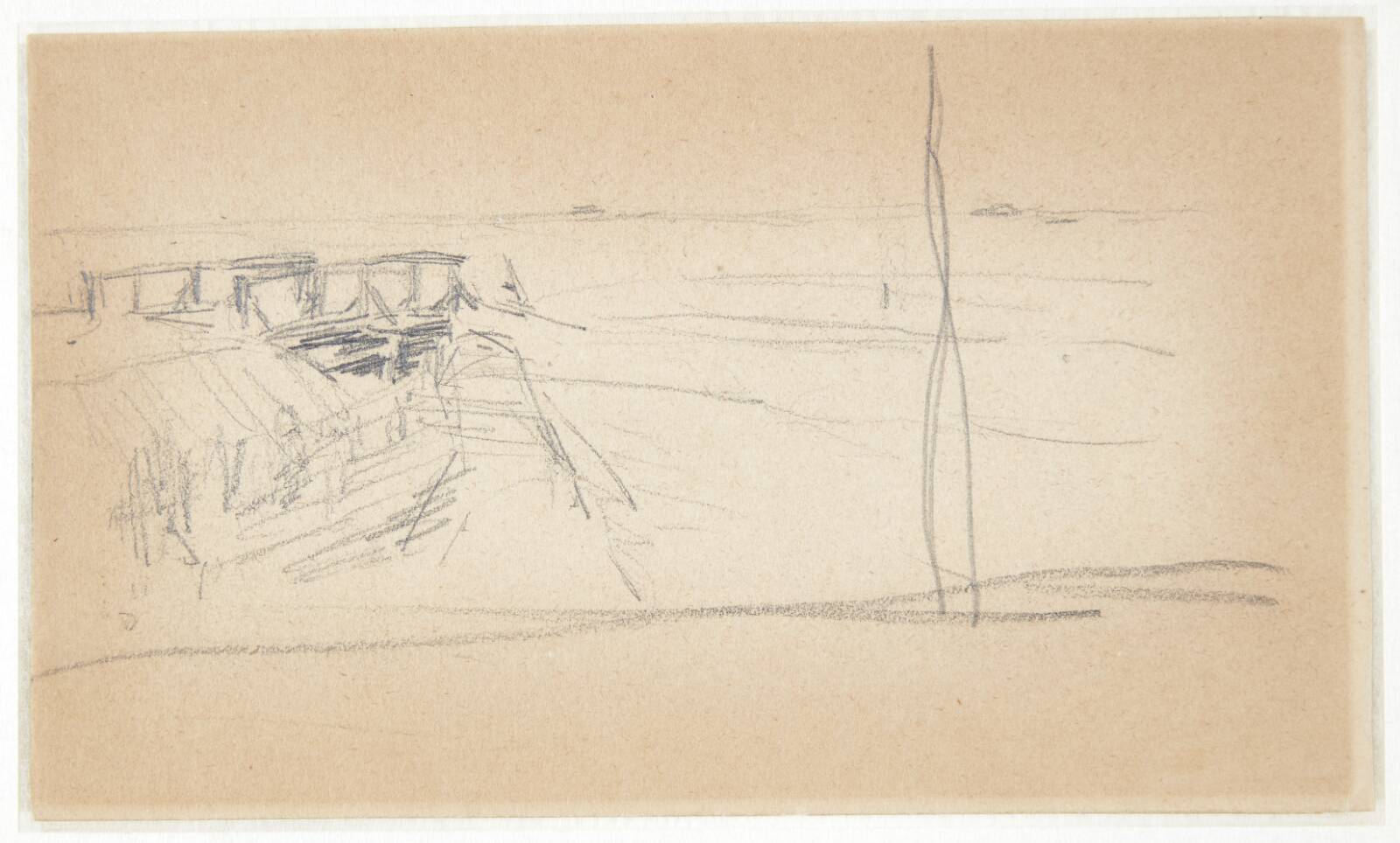 Landskab med en bro, Albert Gottschalk, 1866-1906