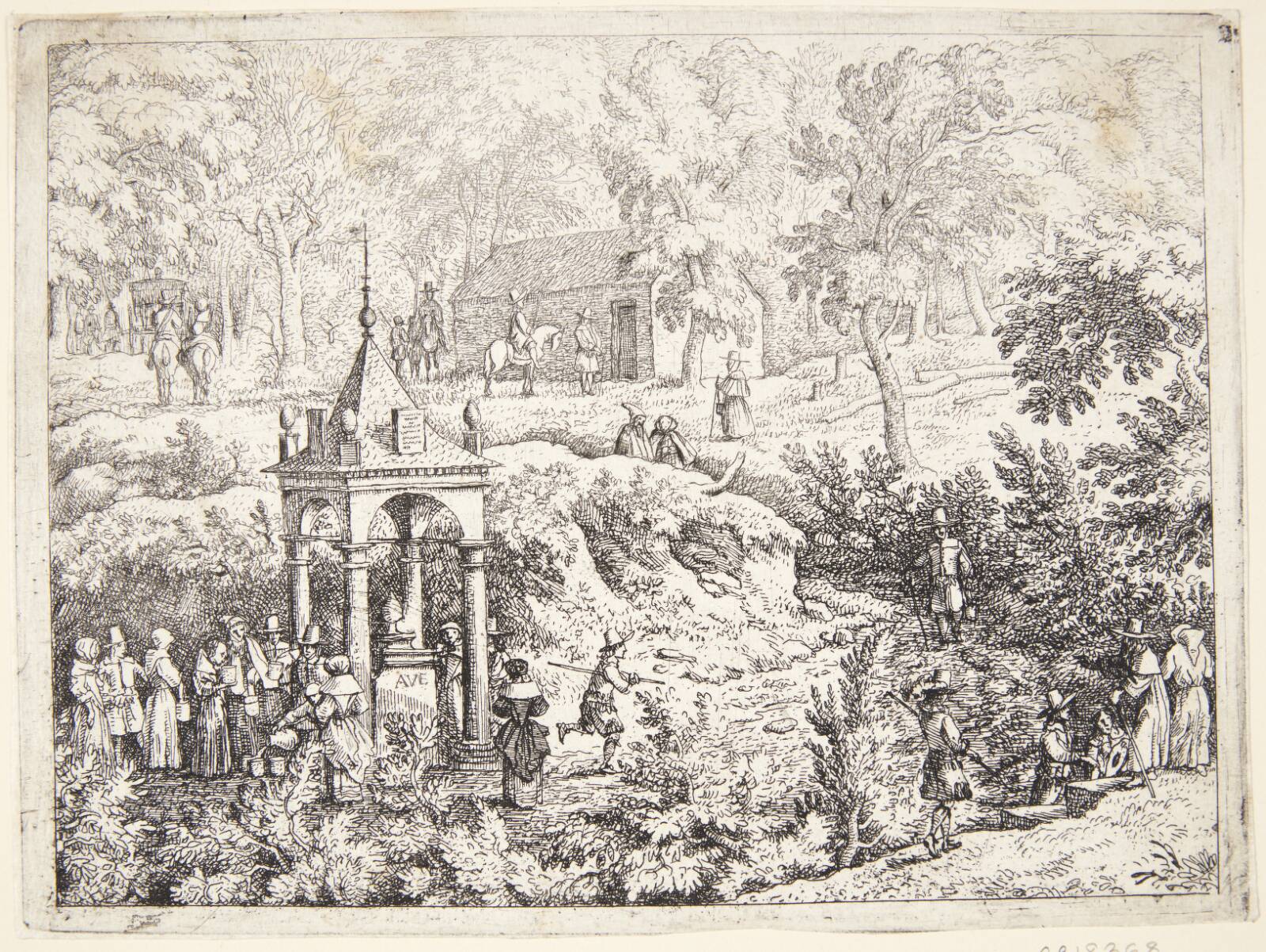 Kilden ved Gerenstère, Allaert van Everdingen, 1621-1675