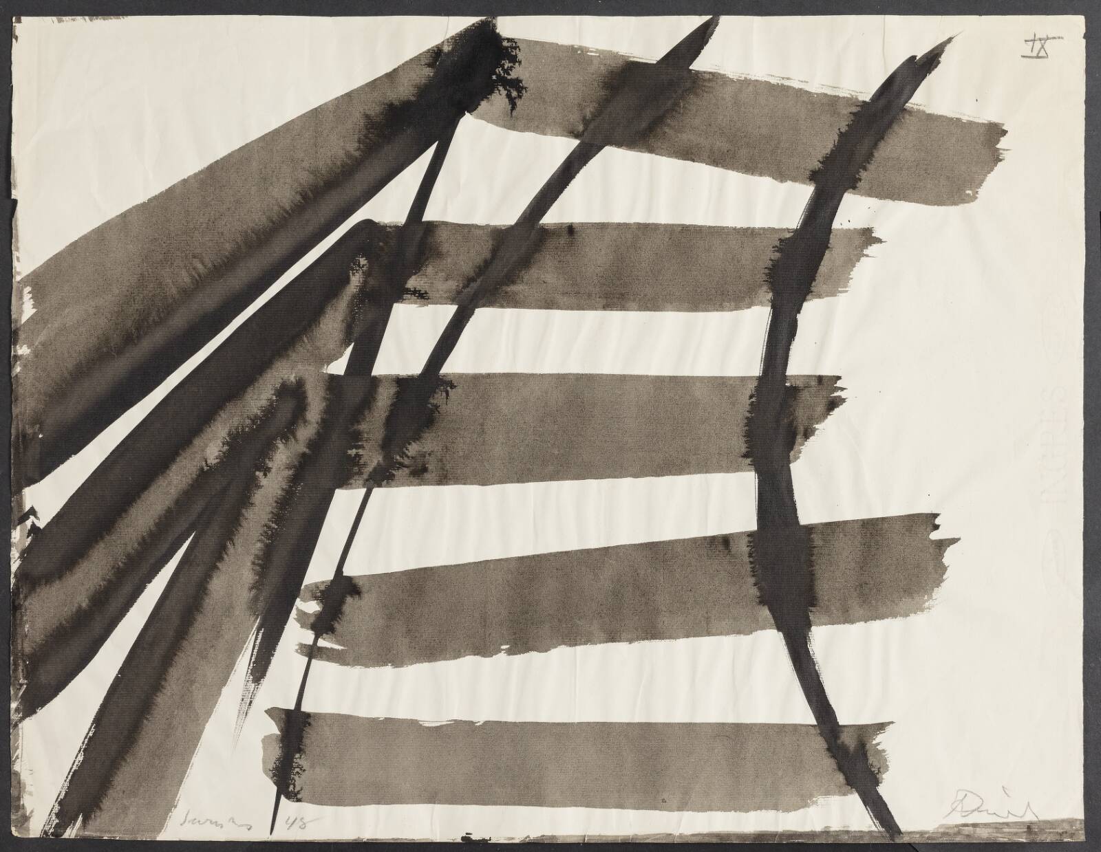 Uden titel. IX, Richard Mortensen, 1948