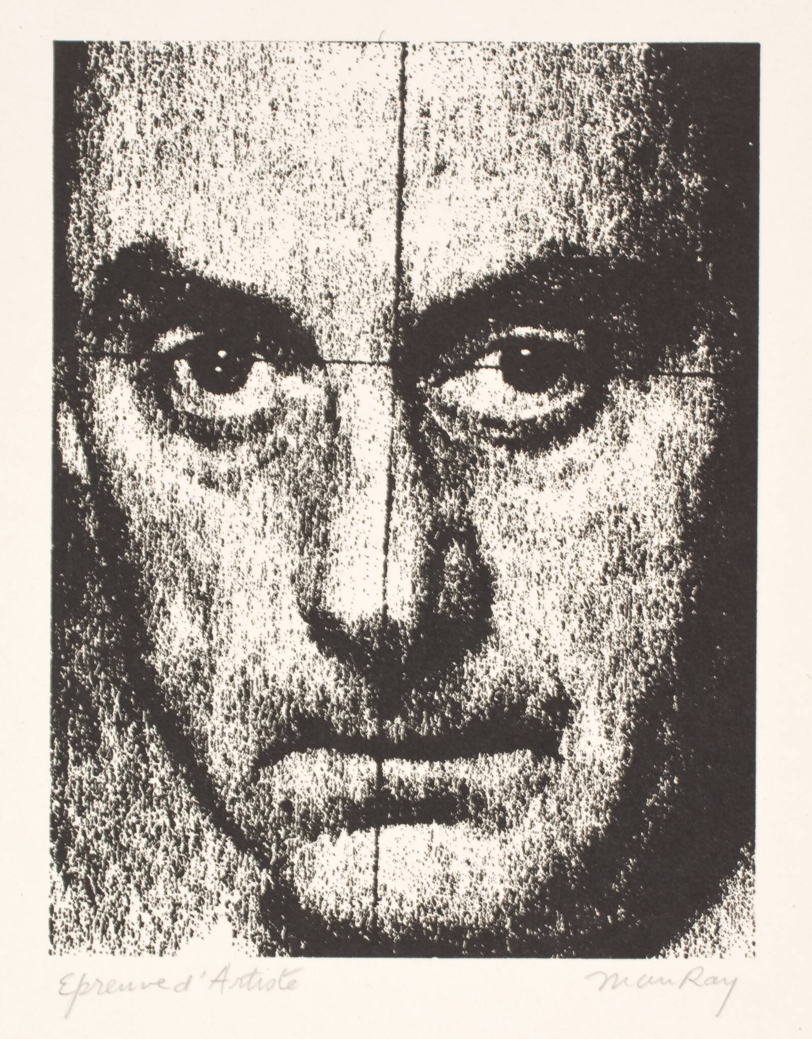 Selvportræt, Man Ray, 1972