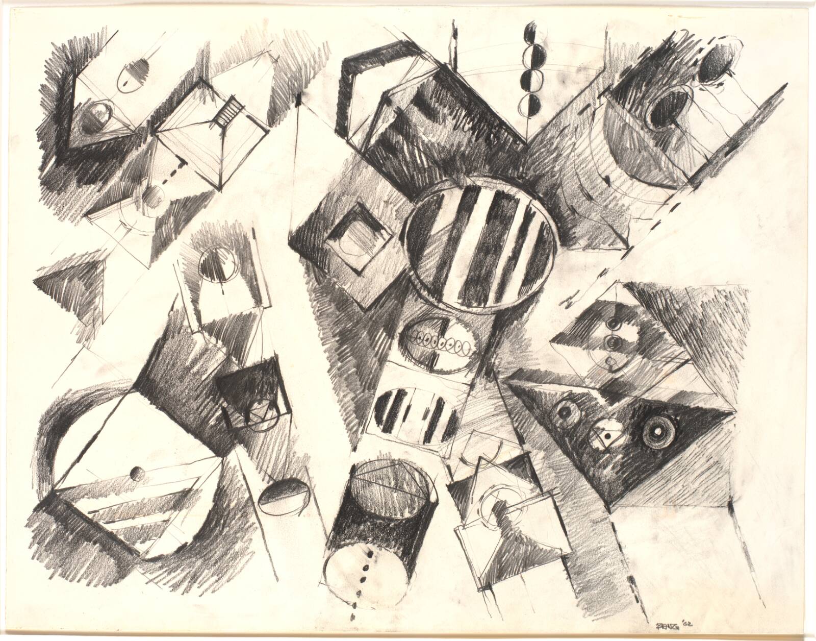 Uden titel, No. 9, Thomas Bang, 1962