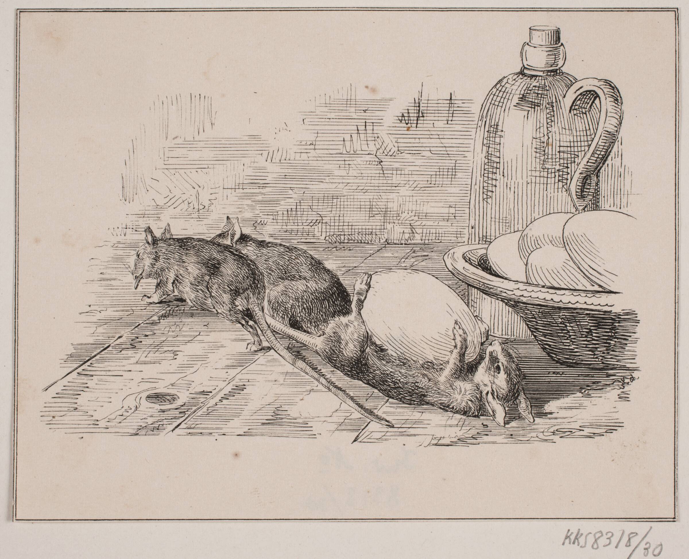 Rotterne, Adolph Kittendorff, 1845