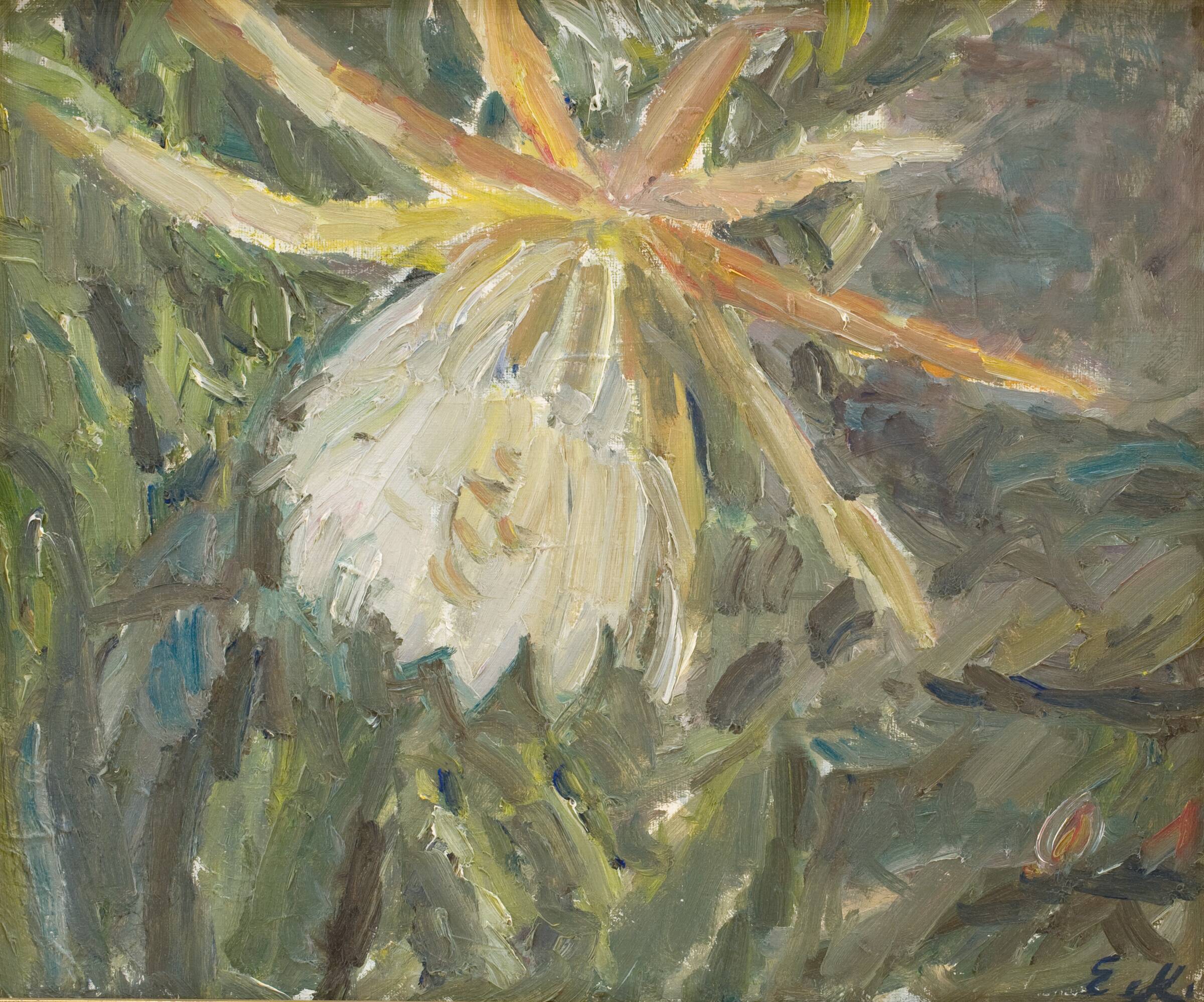 Blomstrende kaktus, Elisabeth Karlinsky, 1920-1964