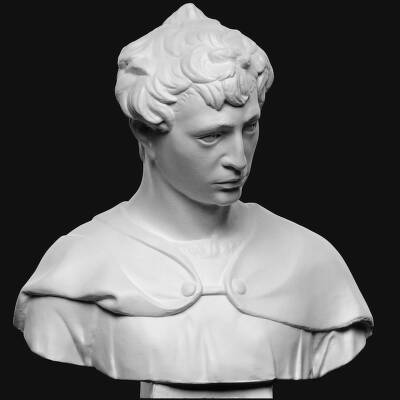 Fra statue af Johannes Døberen