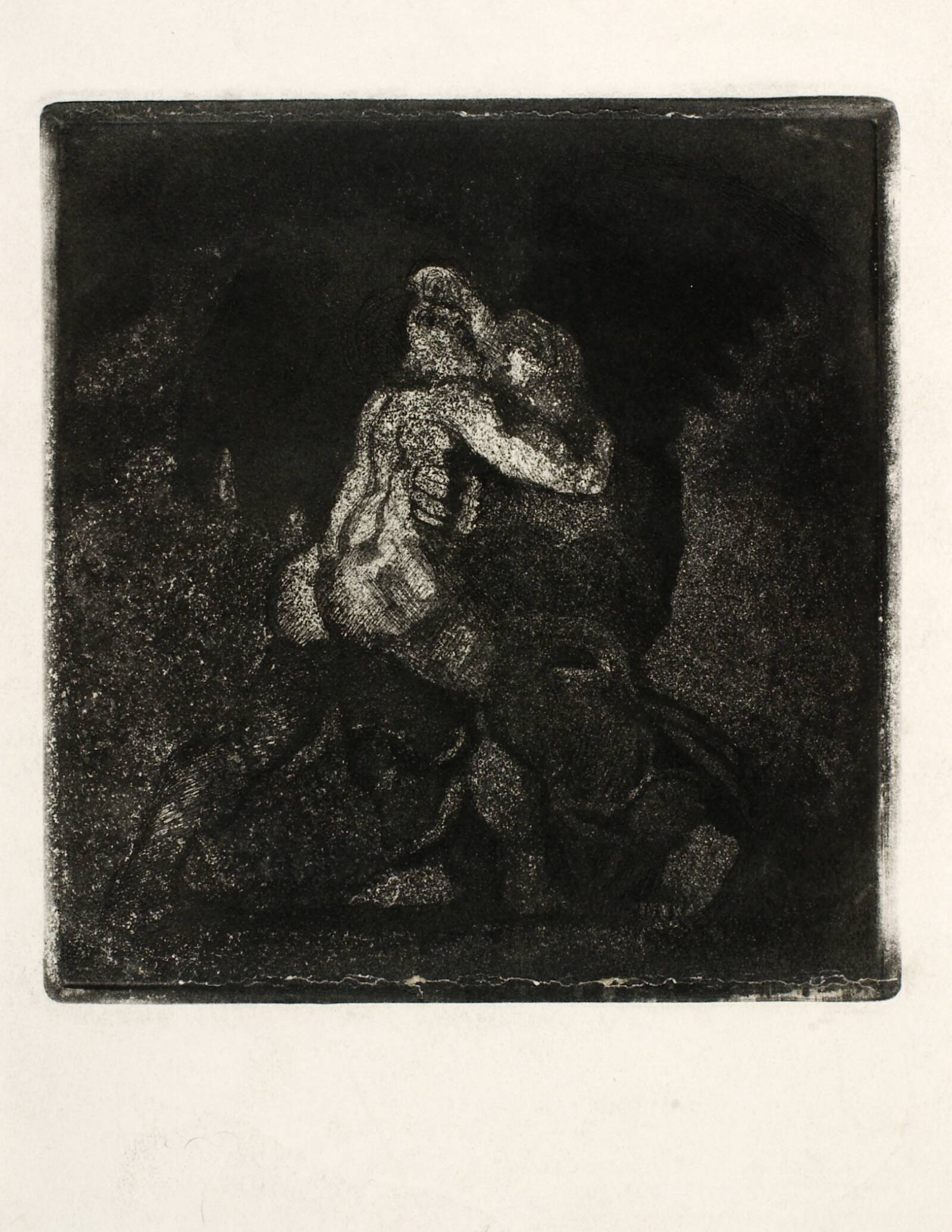 Jakobs kamp med englen, Oluf Hartmann, 1905