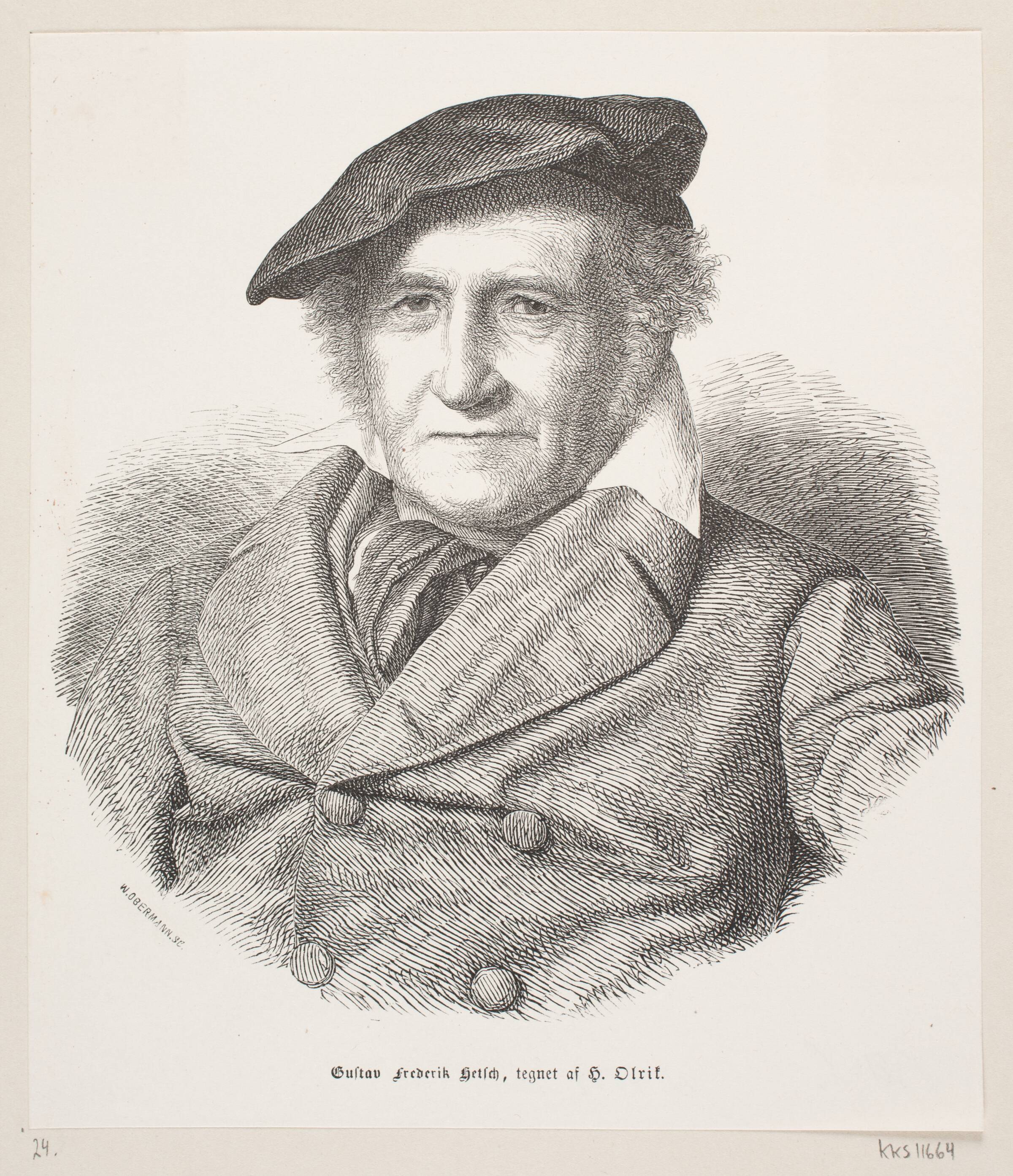 Gustav Friedrich Hetsch, Franz Wilhelm Obermann, 1830-1896