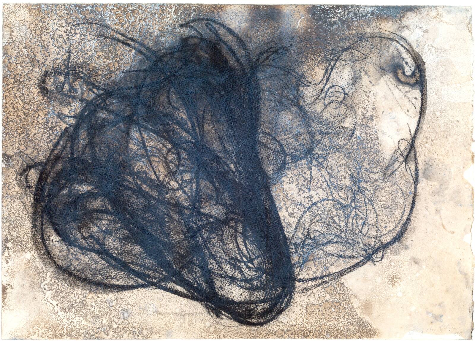 Svedetegning, John Olsen, 2005