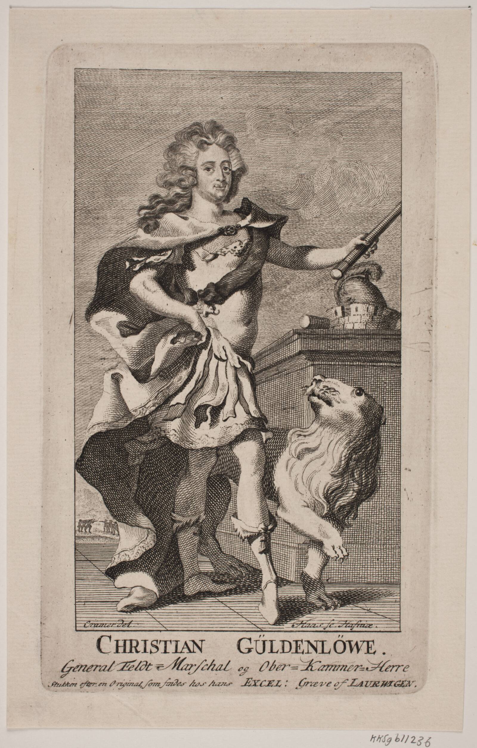 Christian Gyldenløve, Jonas Haas, 1750-1759