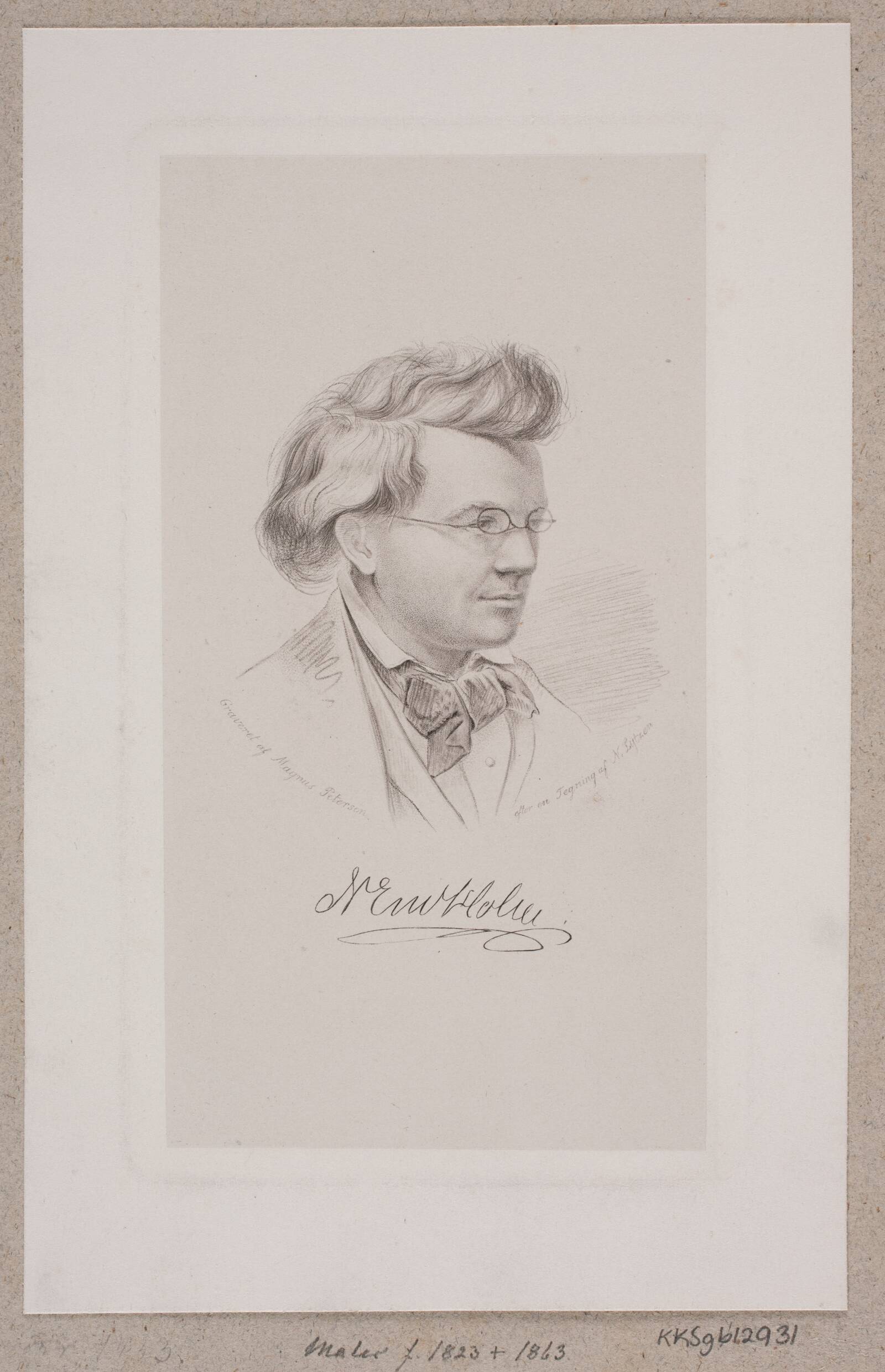 Nils Emil Holm, Julius Magnus-Petersen, 1866