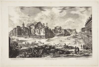 Diocletian's termer, nu bygget sammen med kirken Santa Maria degli Angeli