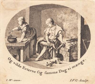 Dorothea i køkkenet