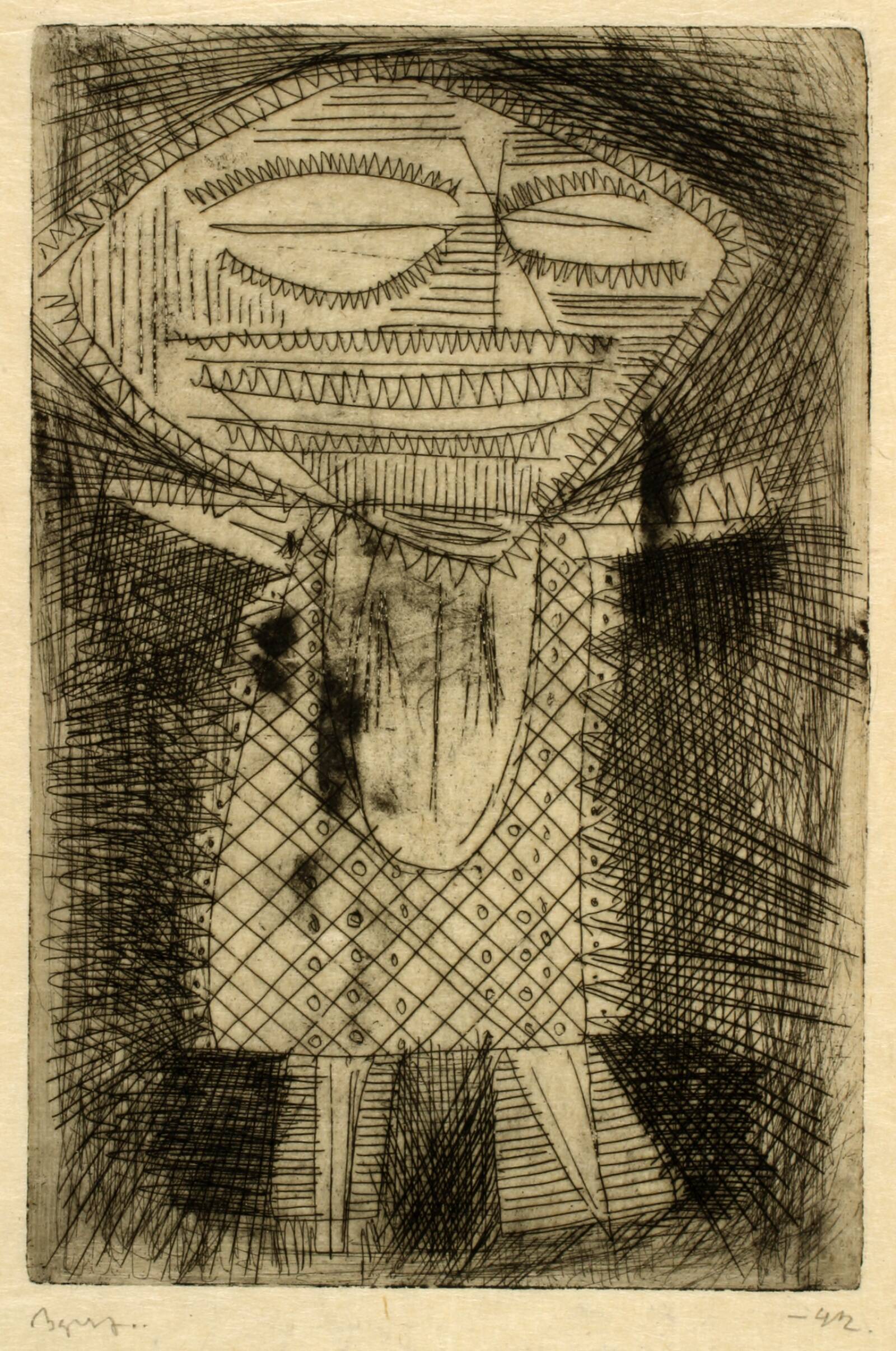 L' innocence impure, Asger Jorn, 1943