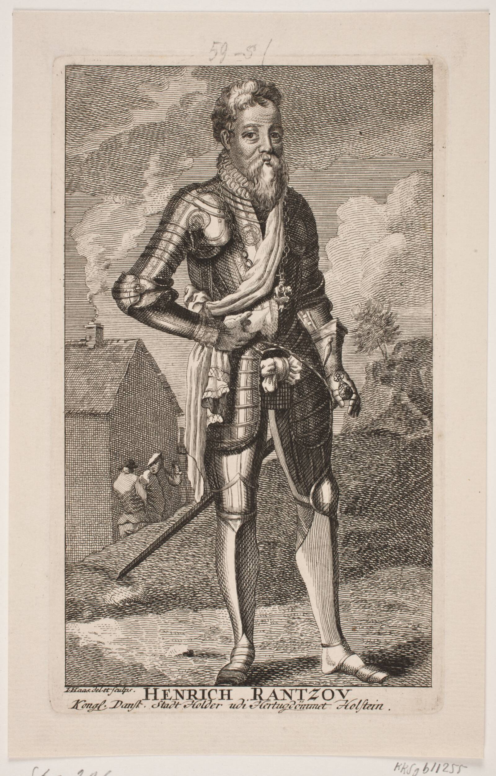 Henrik Rantzau, Jonas Haas, 1753-1754