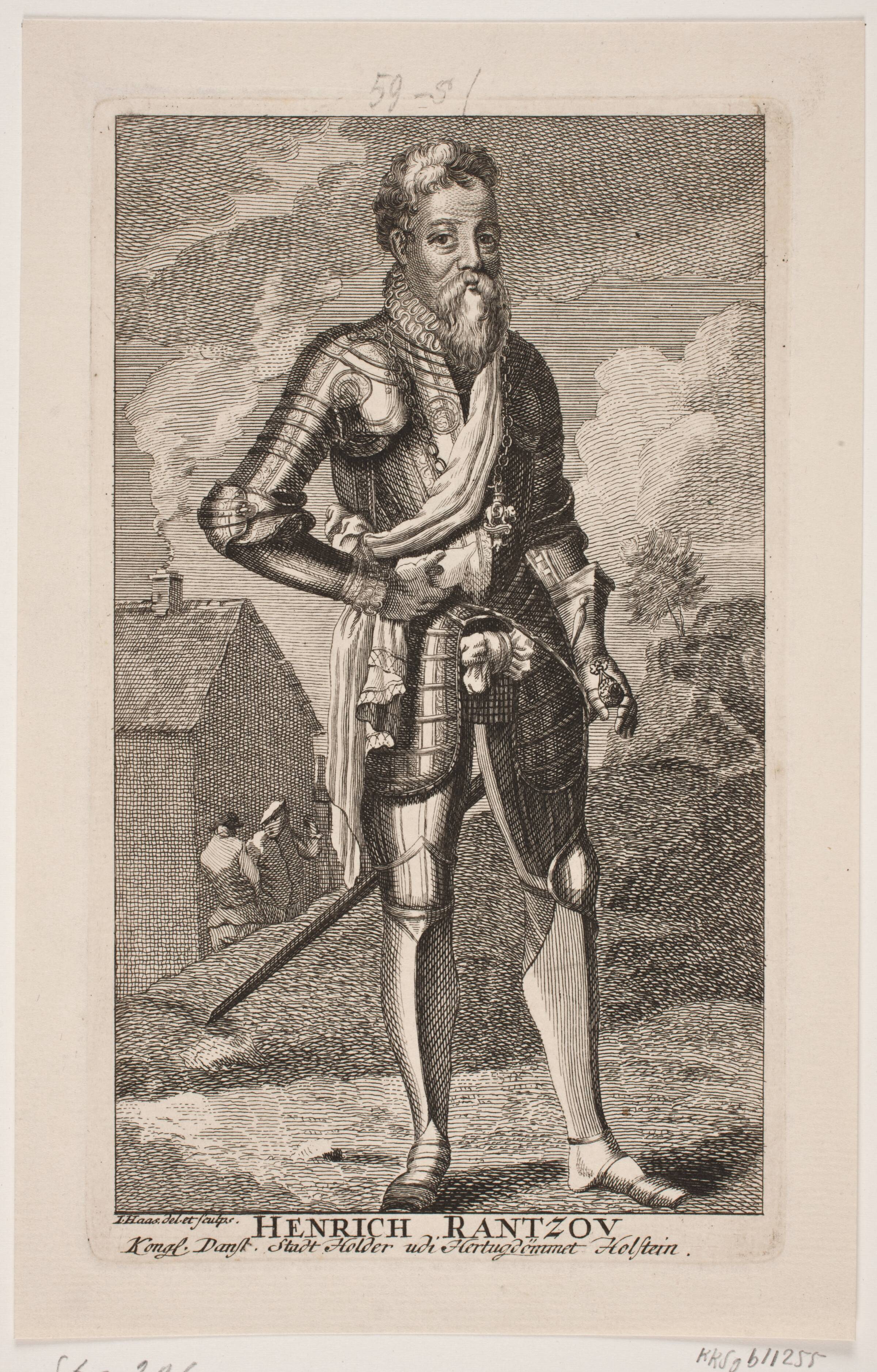 Henrik Rantzau, Jonas Haas, 1753-1754