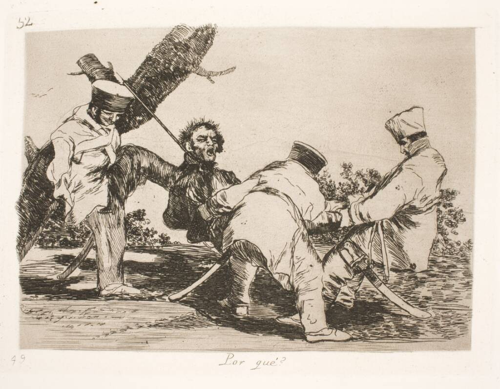 Hvorfor dog? (32), Francisco de Goya, 1810-1820