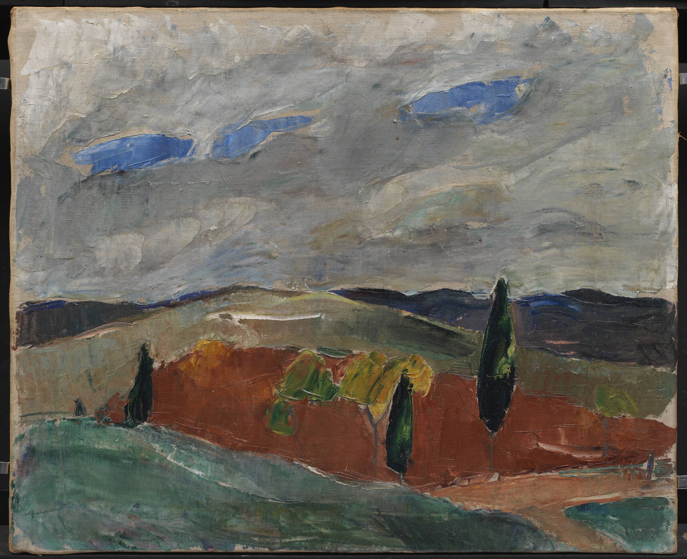 Kirkegårdsvejen i Toledo, J.A. Jerichau, 1915