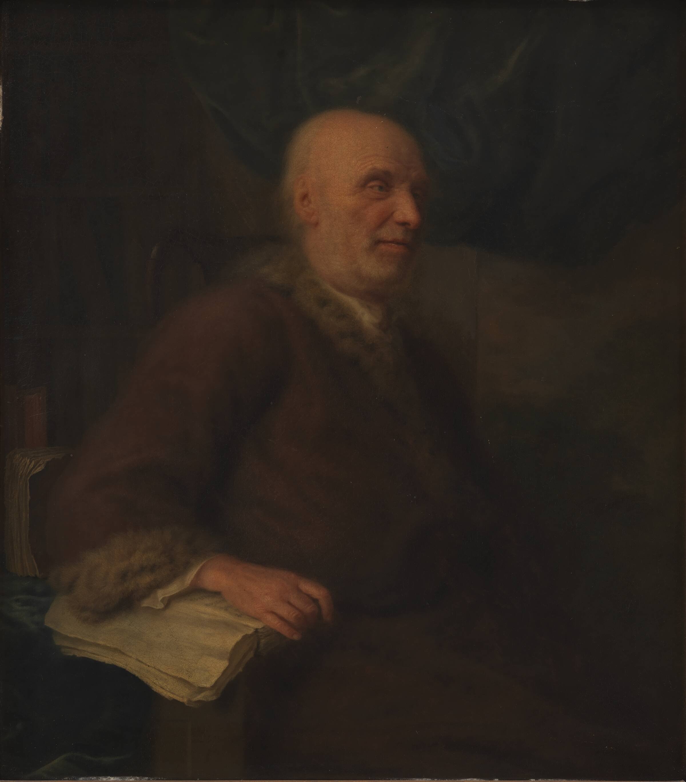 Mandsportræt, Balthasar Denner, 1700-1746