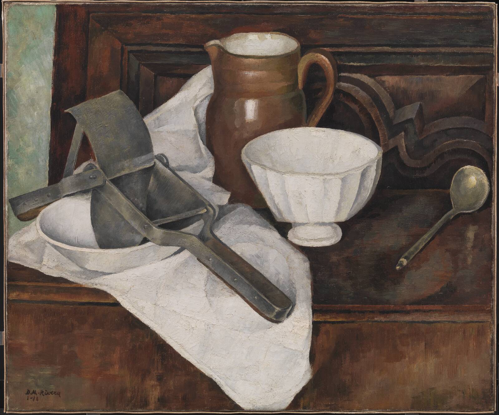 Nature morte, Diego Maria Rivera, 1918