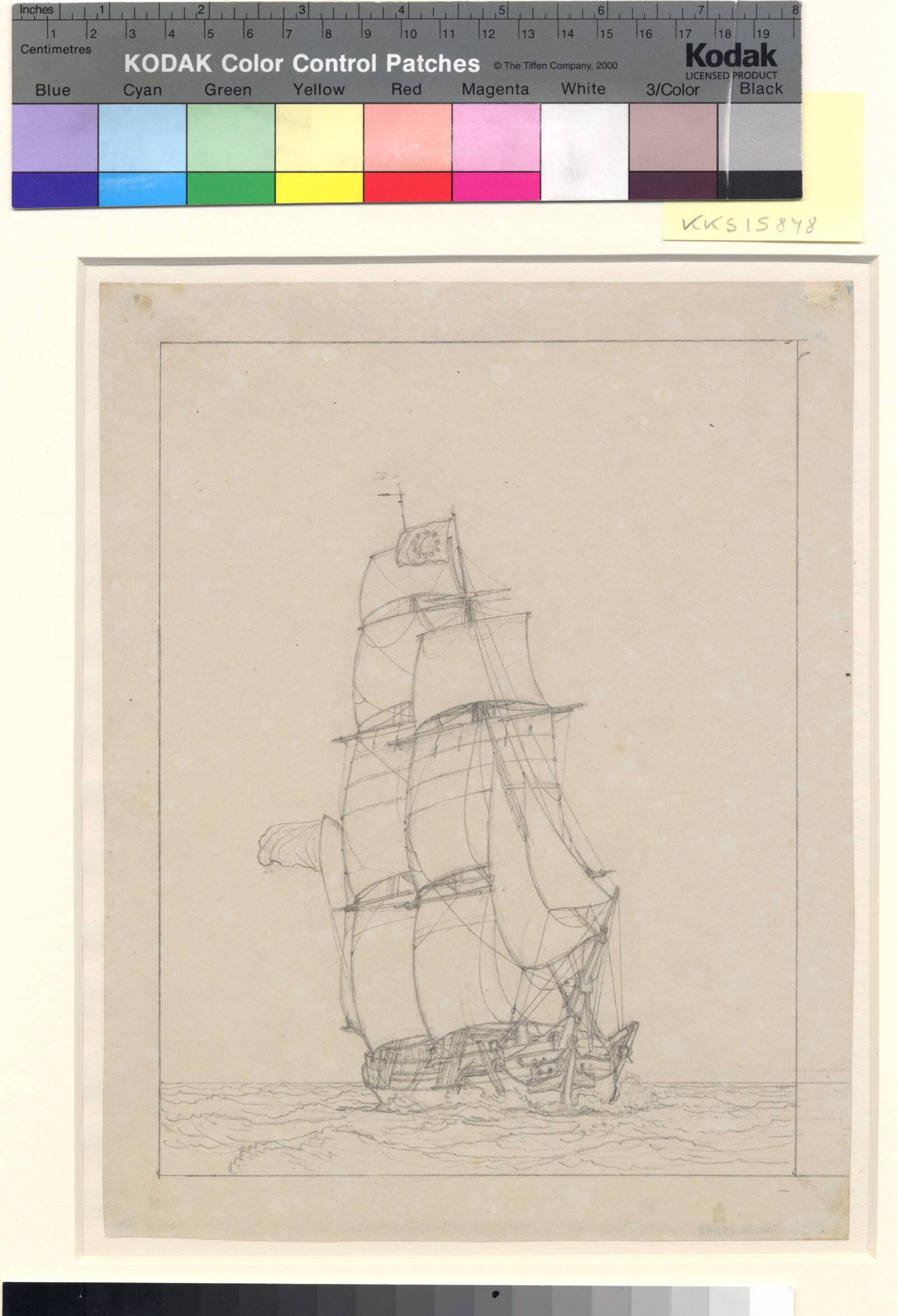 En brig., C.W. Eckersberg, 1800-1853