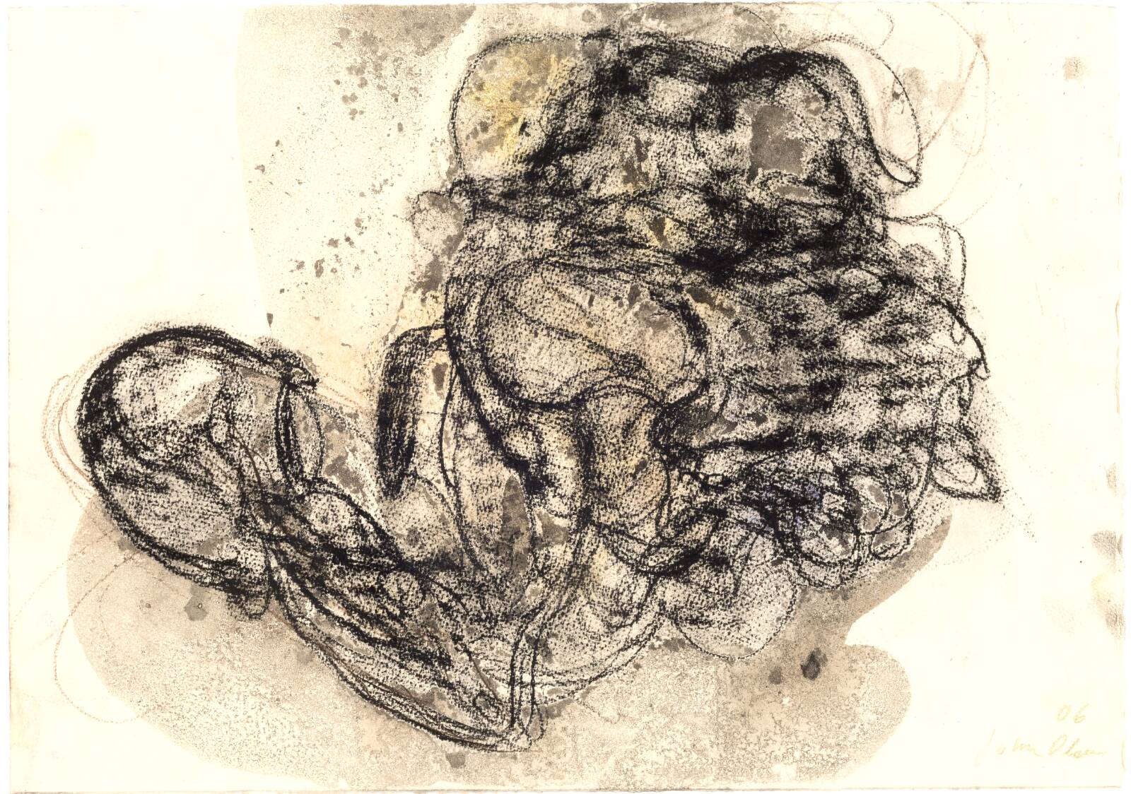 Svedetegning, John Olsen, 2006