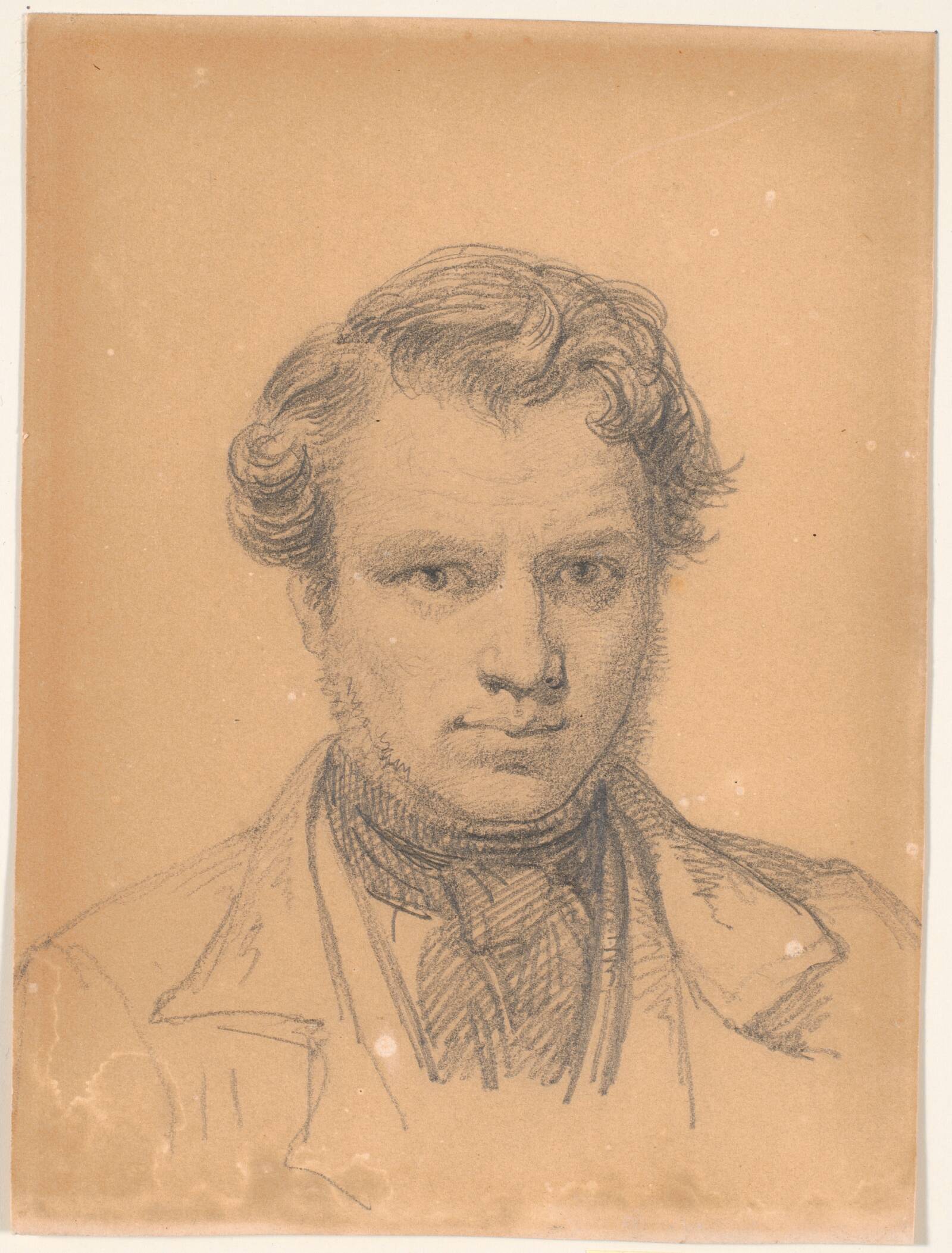 Selvportræt, Wilhelm Marstrand, 1840