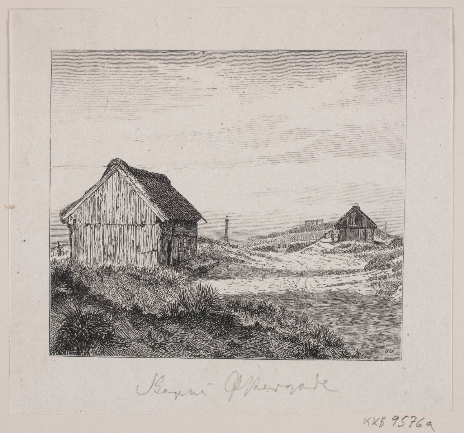 Skagens Østergade, Herman Gram, 1878