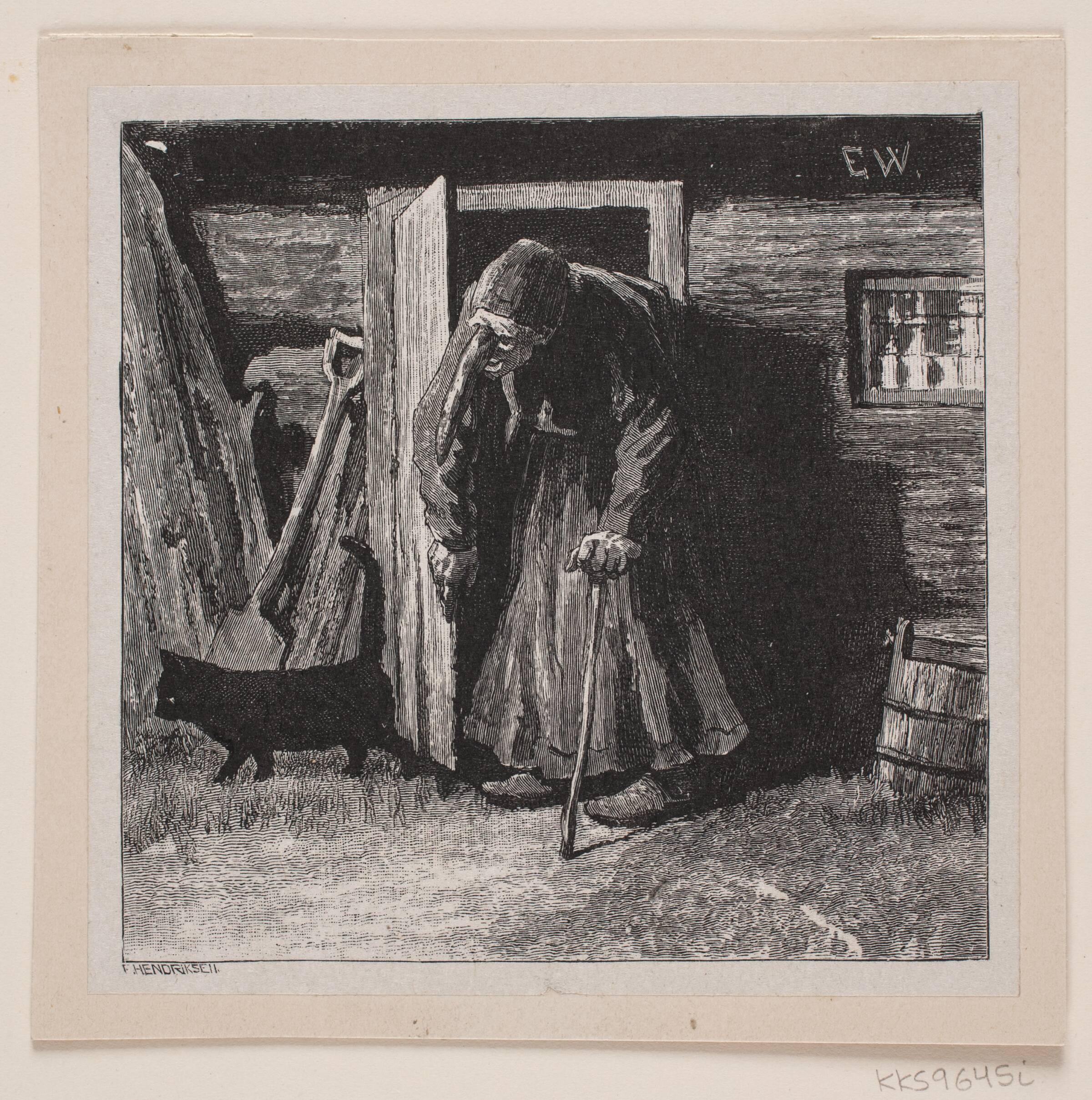 Illustration til "Soria Moria slot", F. Hendriksen, 1870-1883