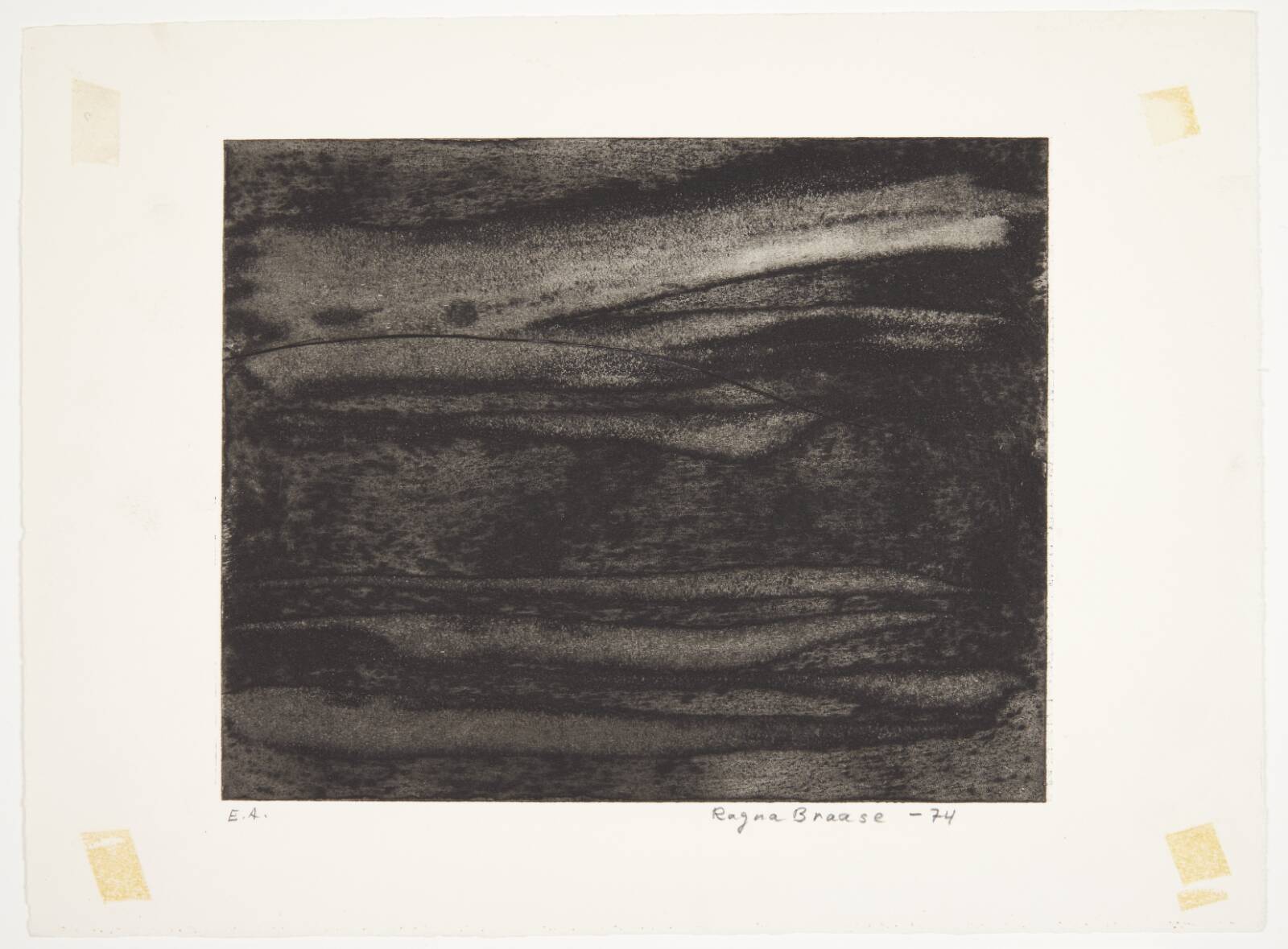 Uden titel, Ragna Braase, 1974