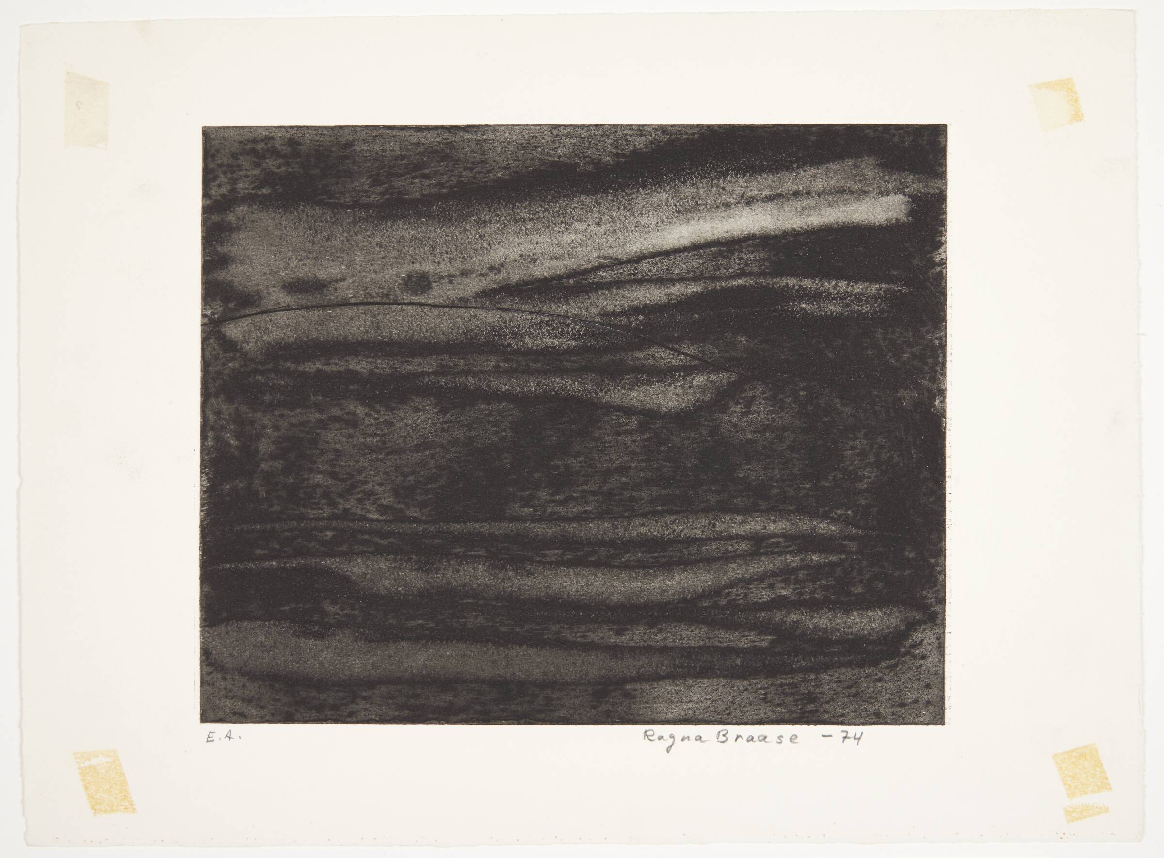 Uden titel, Ragna Braase, 1974