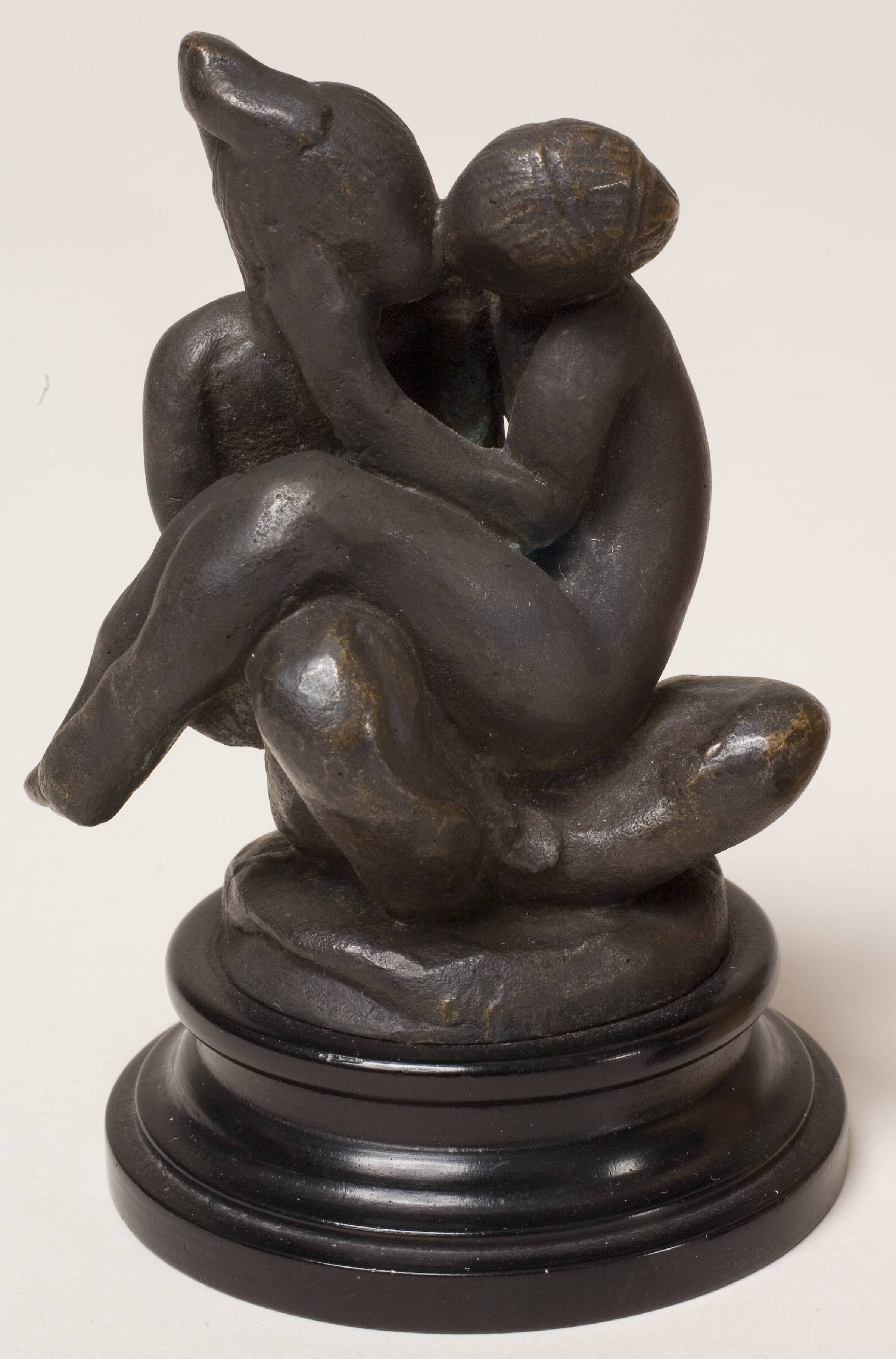Kysset. Kærlighedspar, Gerhard Henning, 1915