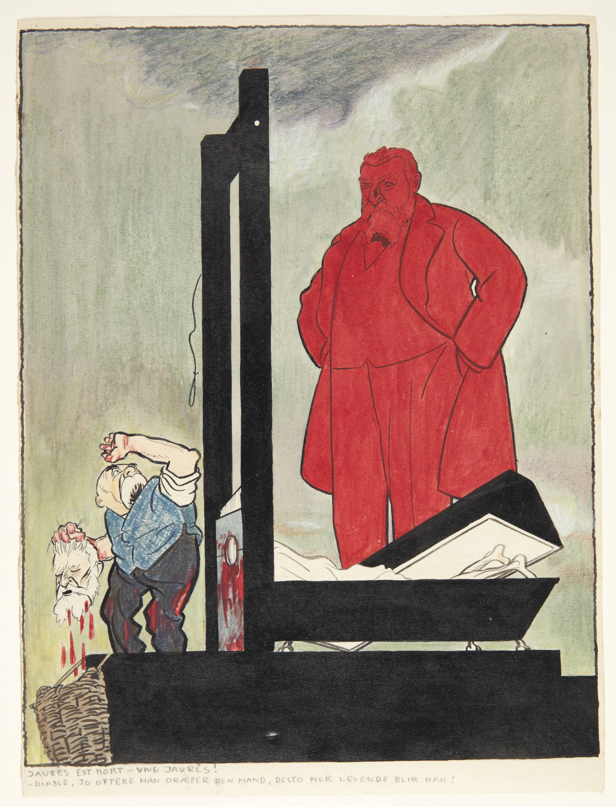 Jaurés est mort – vive Jaurés, Ragnvald Blix, 1917-1921