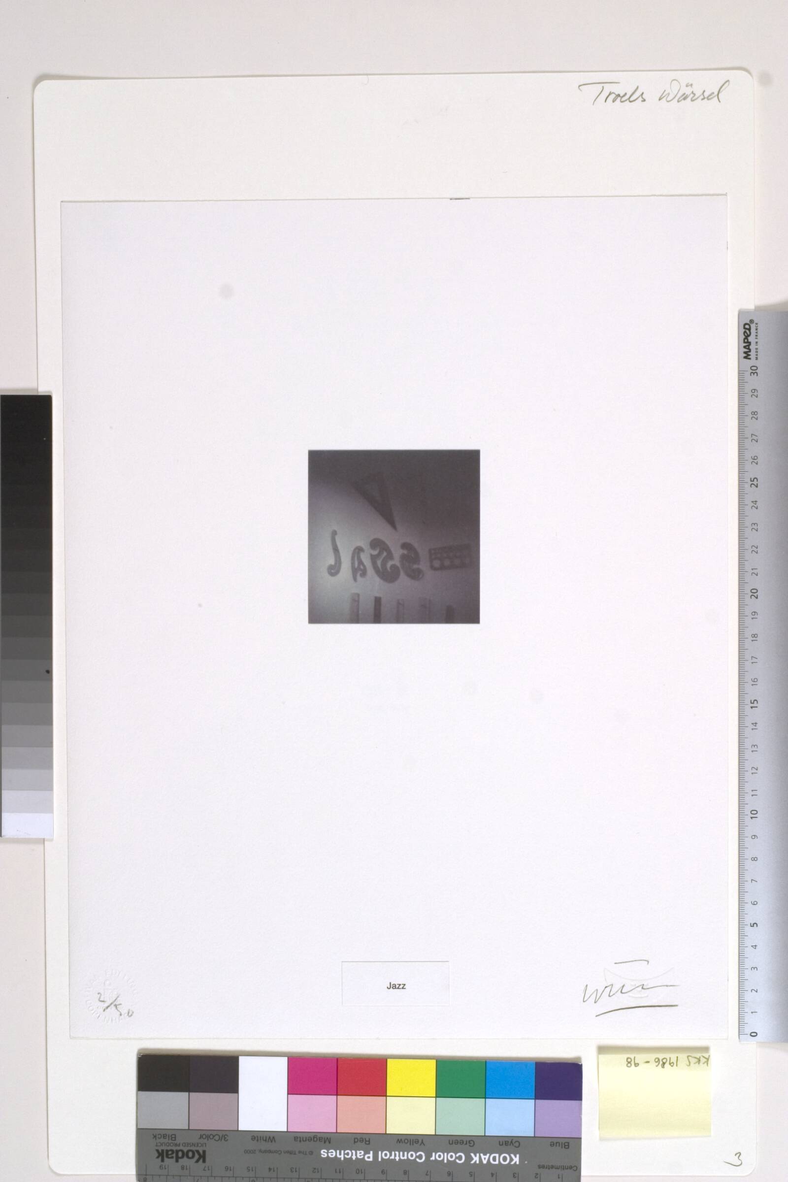 "Jazz", Troels Wörsel, 1972-1975