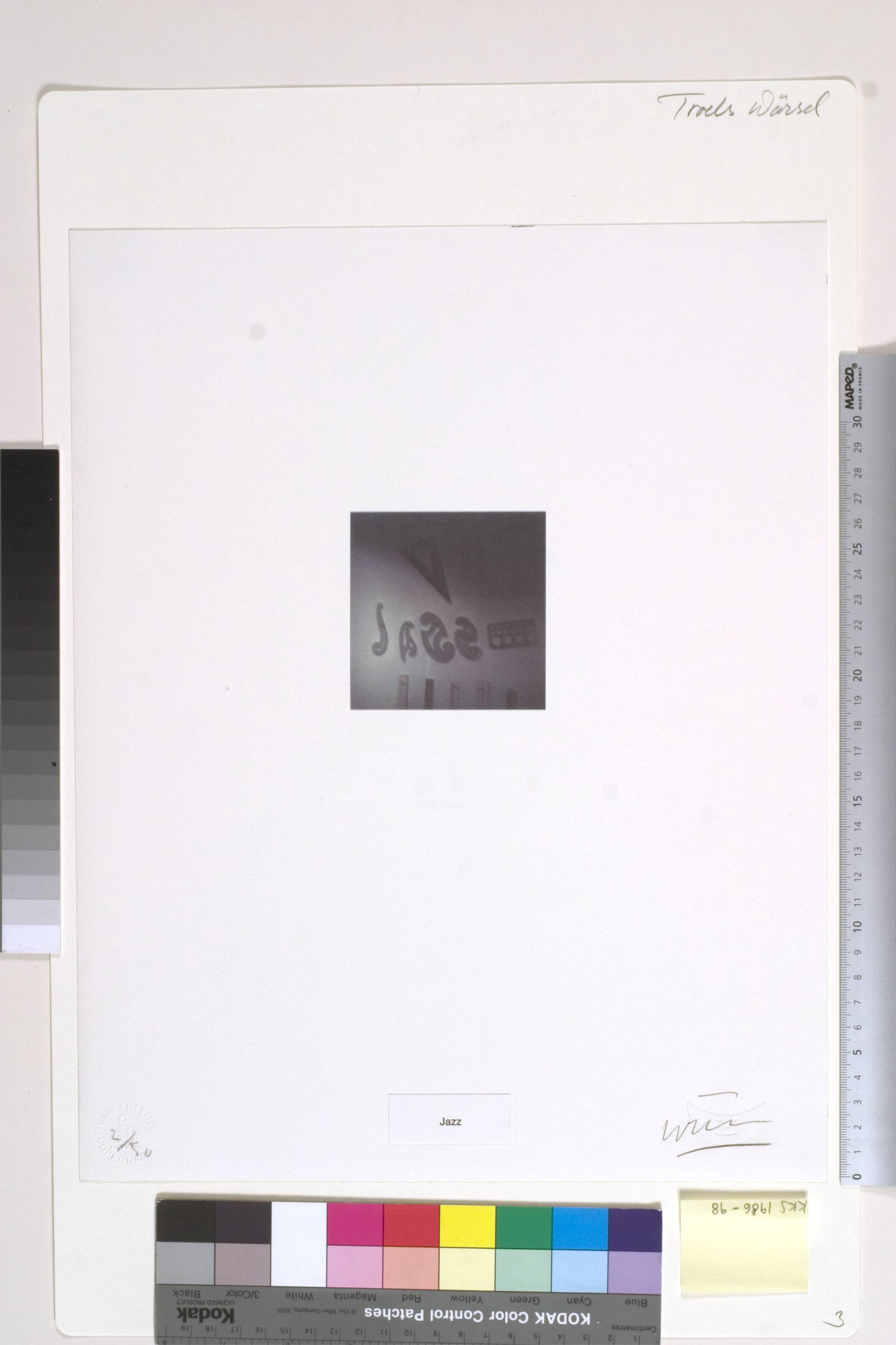 "Jazz", Troels Wörsel, 1972-1975