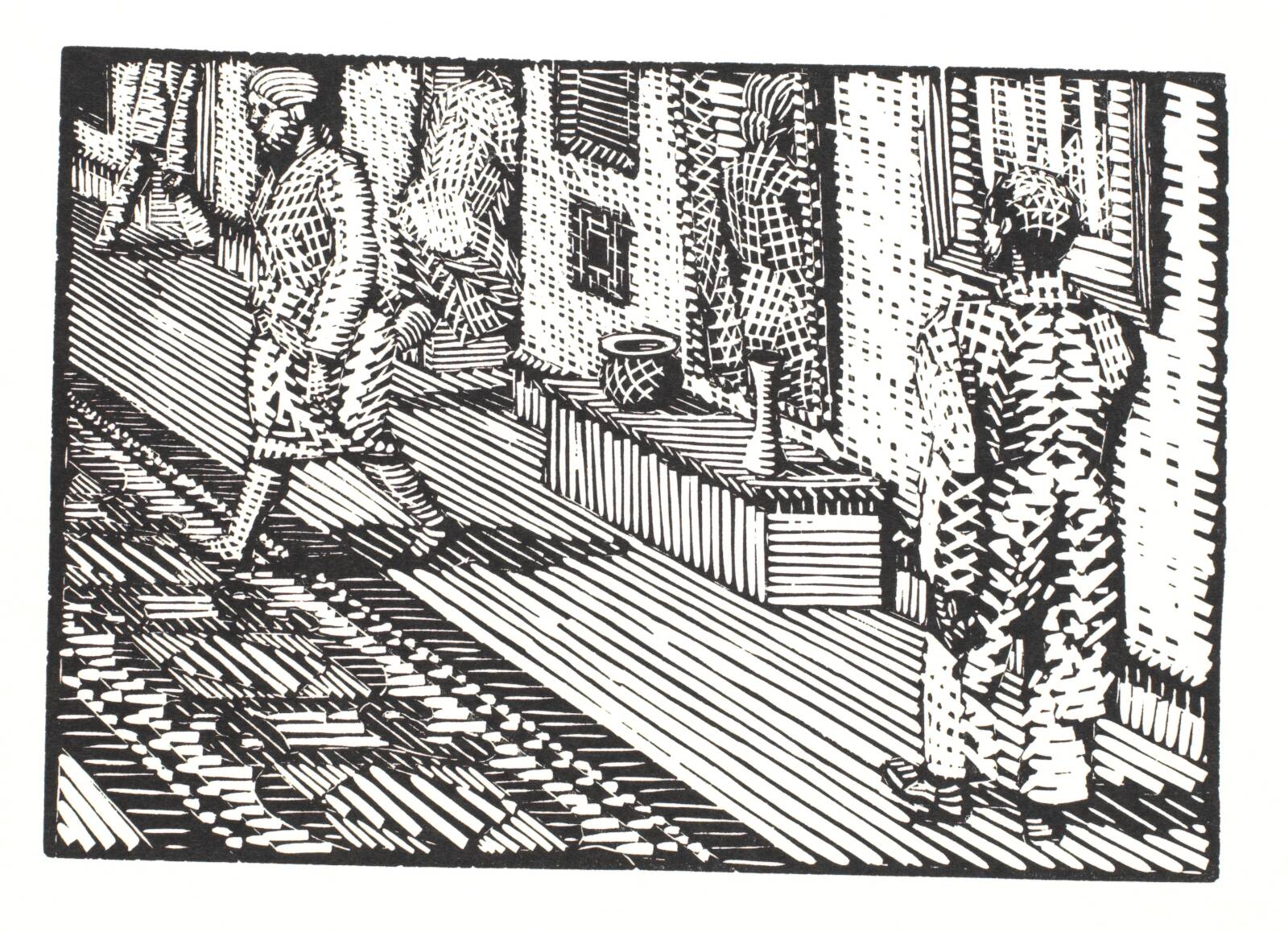 I huset, Palle Nielsen, 1970