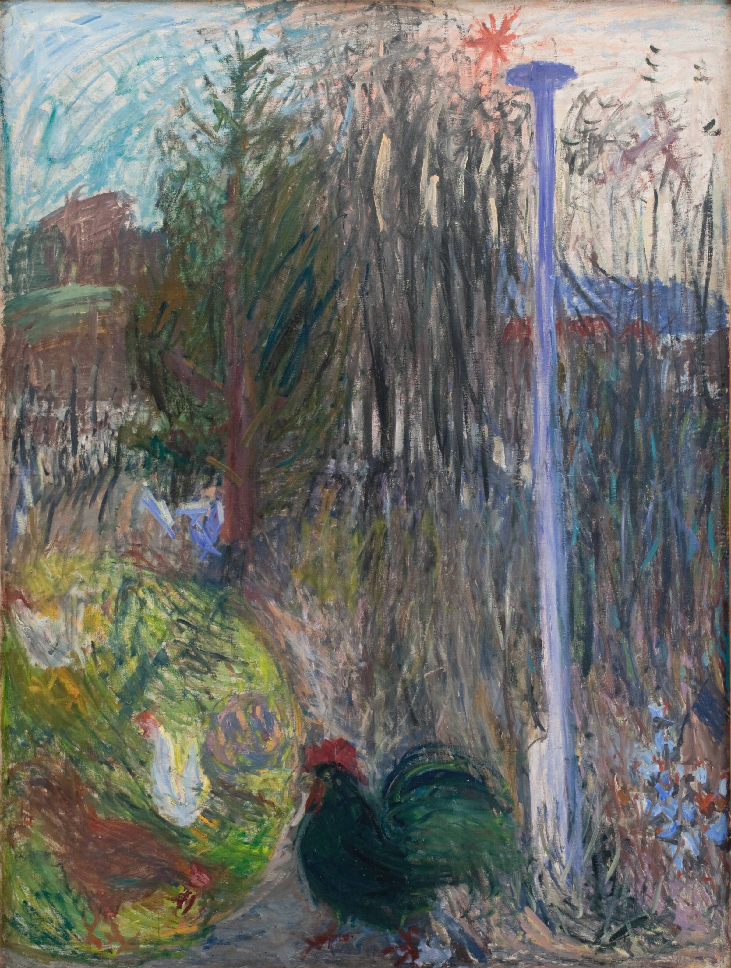 Høns i haven, Anna Klindt Sørensen, 1943