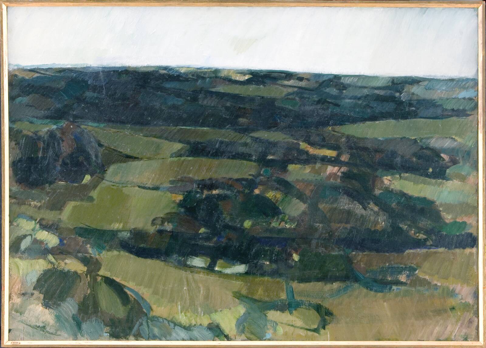 Landskab, Niels Østergaard, 1962