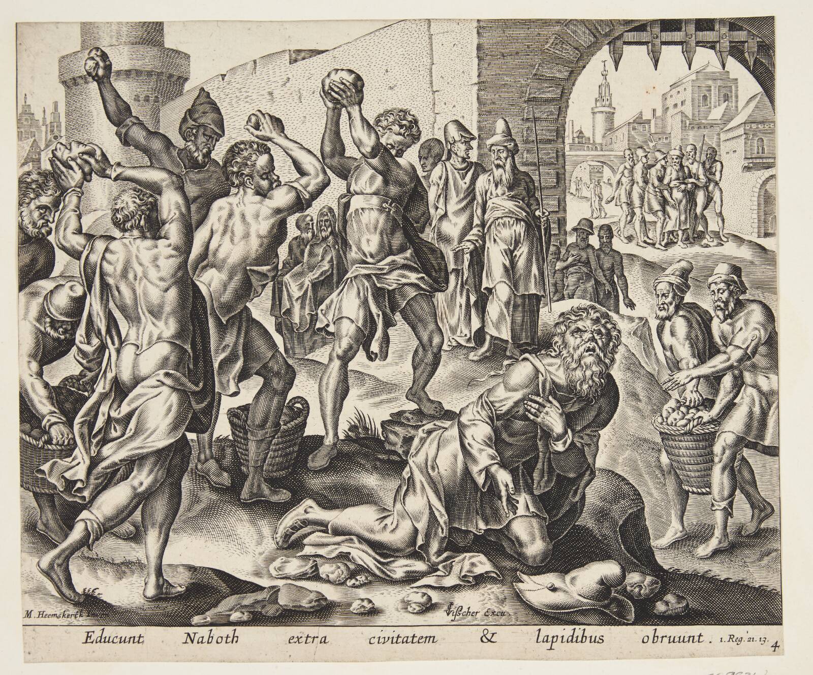 Steningen af Nabot, Ubekendt, 1625-1649