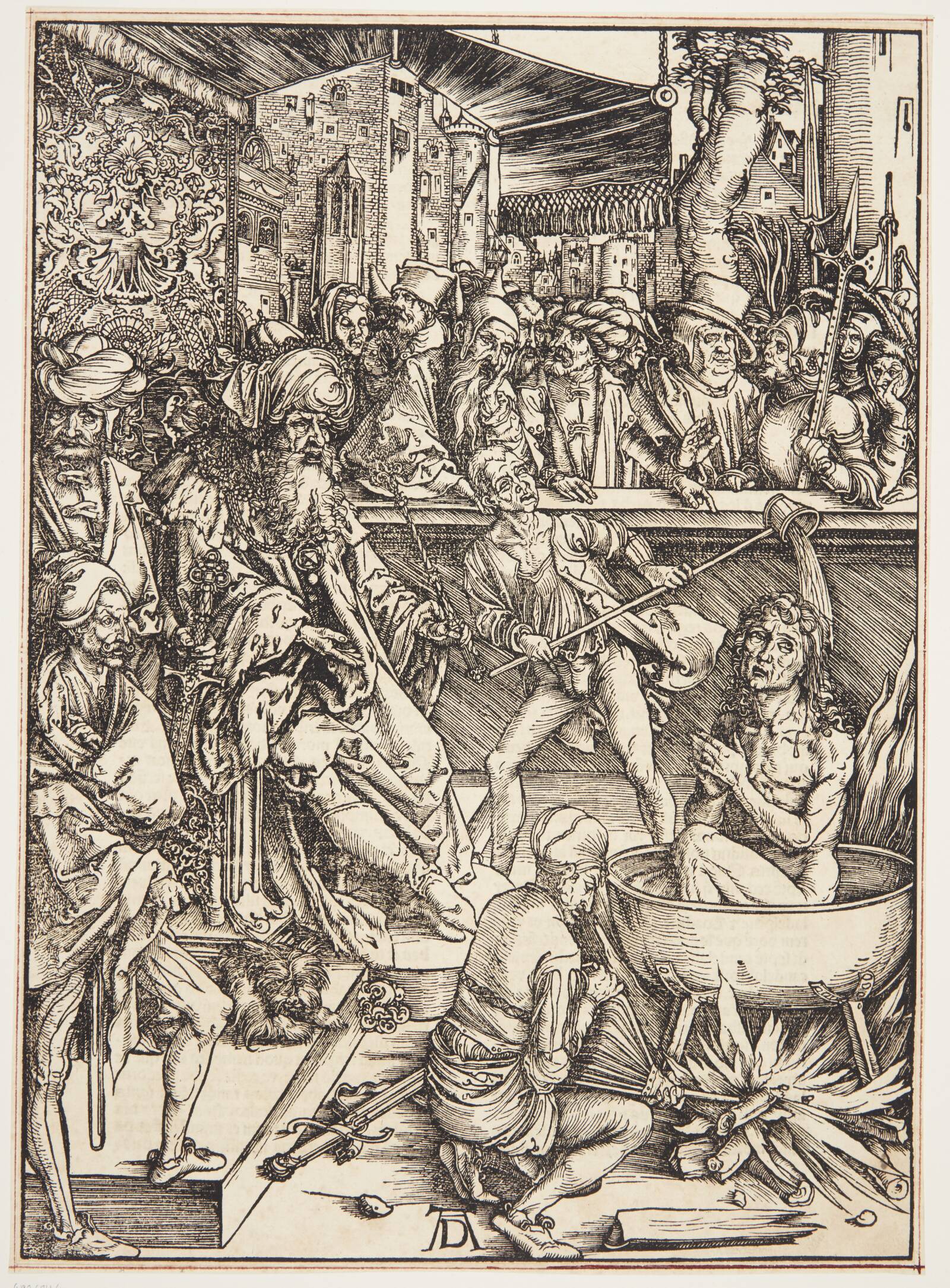 Johannes' martyrium, Albrecht Dürer, 1494-1497