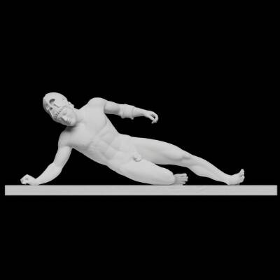 Liggende kriger, Patroklos