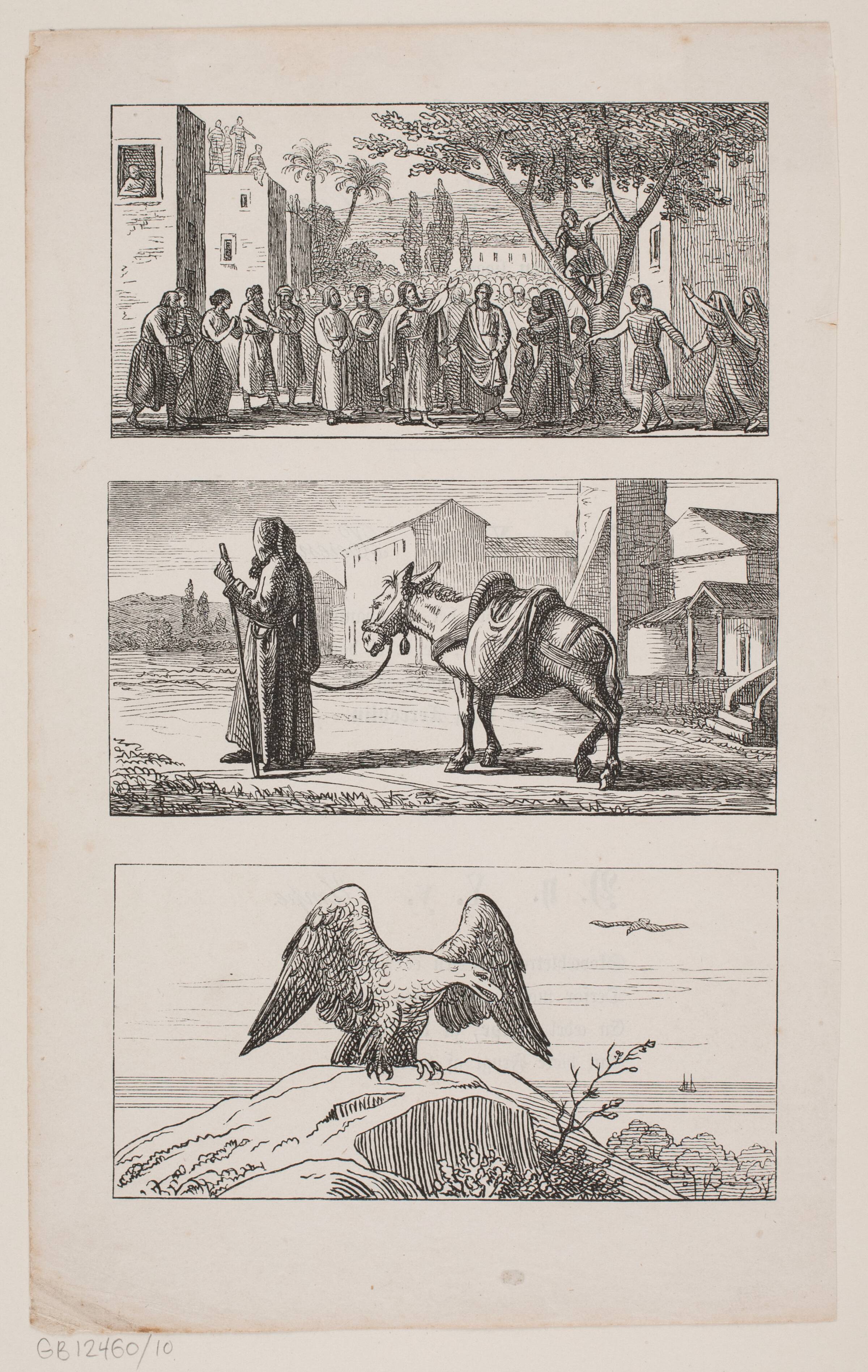 Illustration til Chr. Winthers A.B.C., H.P. Hansen, 1863