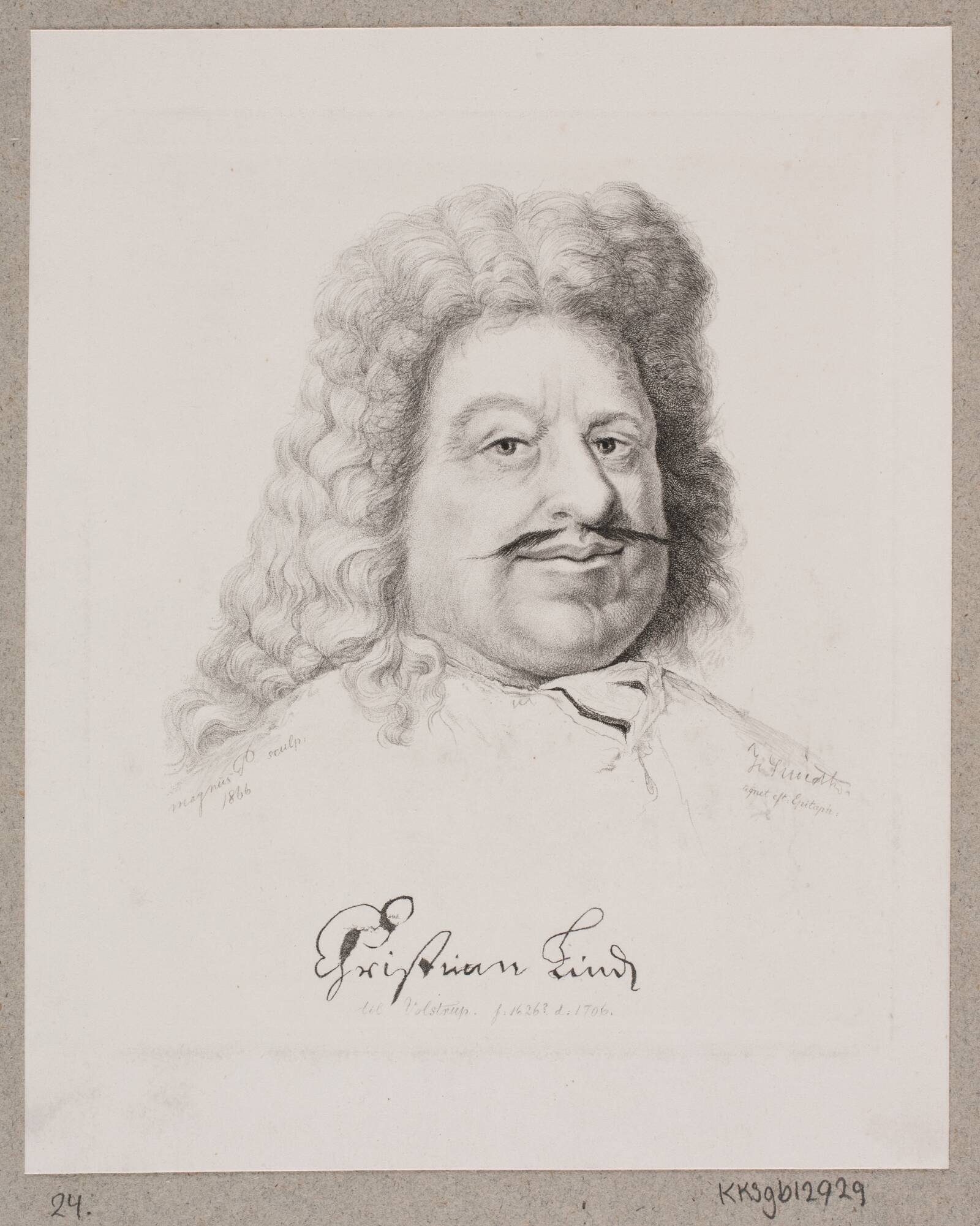 Christen Linde, Julius Magnus-Petersen, 1866