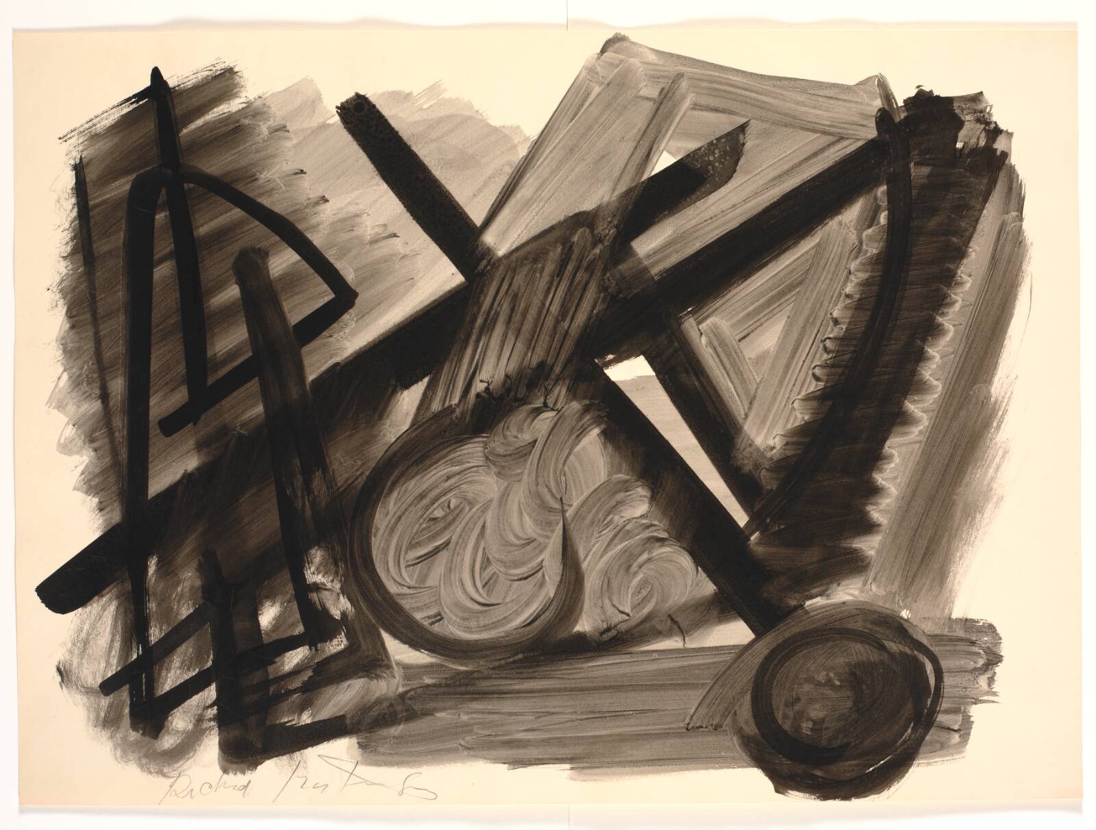 Uden titel, Richard Mortensen, 1947-1950