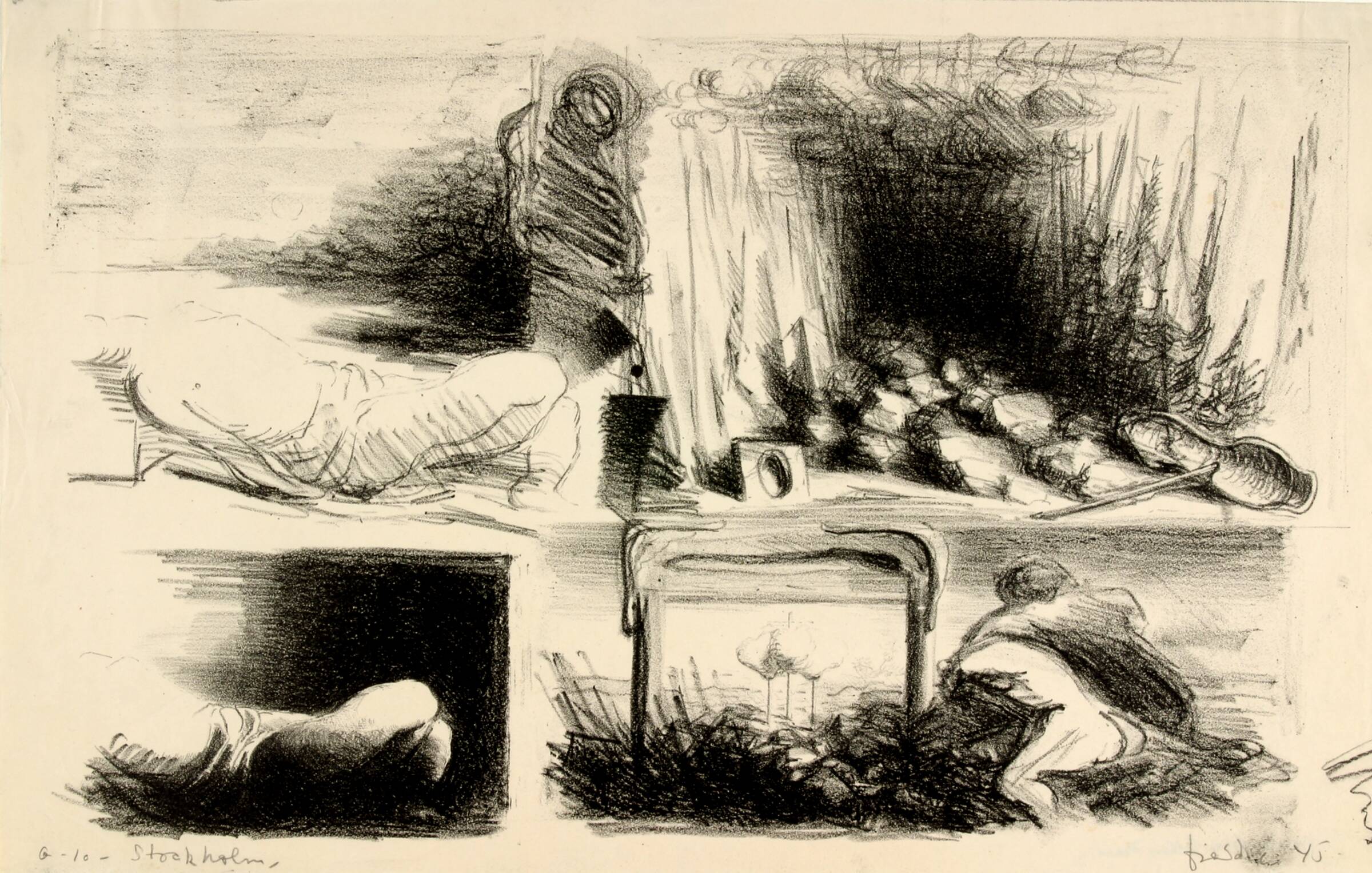 Abrahams offer, Wilhelm Freddie, 1945