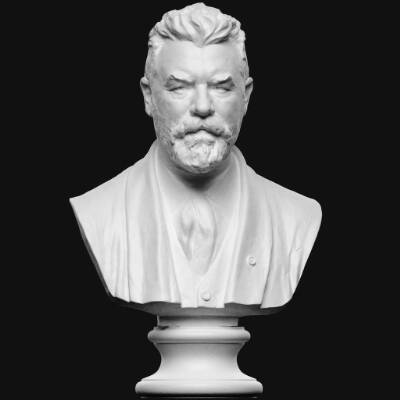 Portræt af Carl Jacobsen (1842-1914), brygger og kunstmæcen