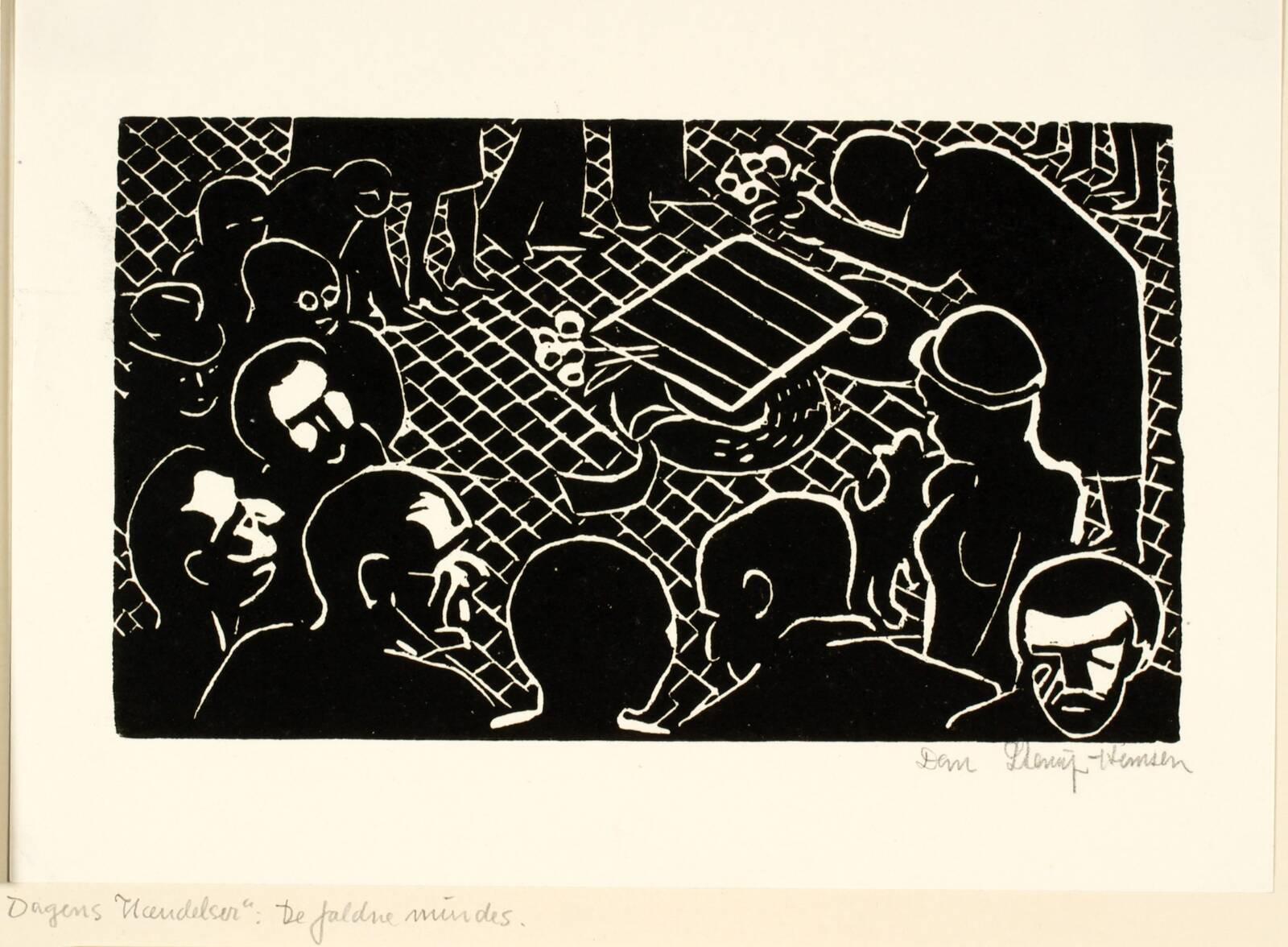 "De faldne mindes", Dan Sterup-Hansen, 1945