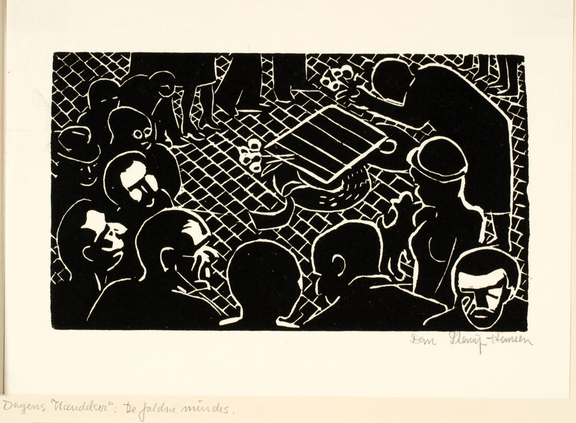 "De faldne mindes", Dan Sterup-Hansen, 1945