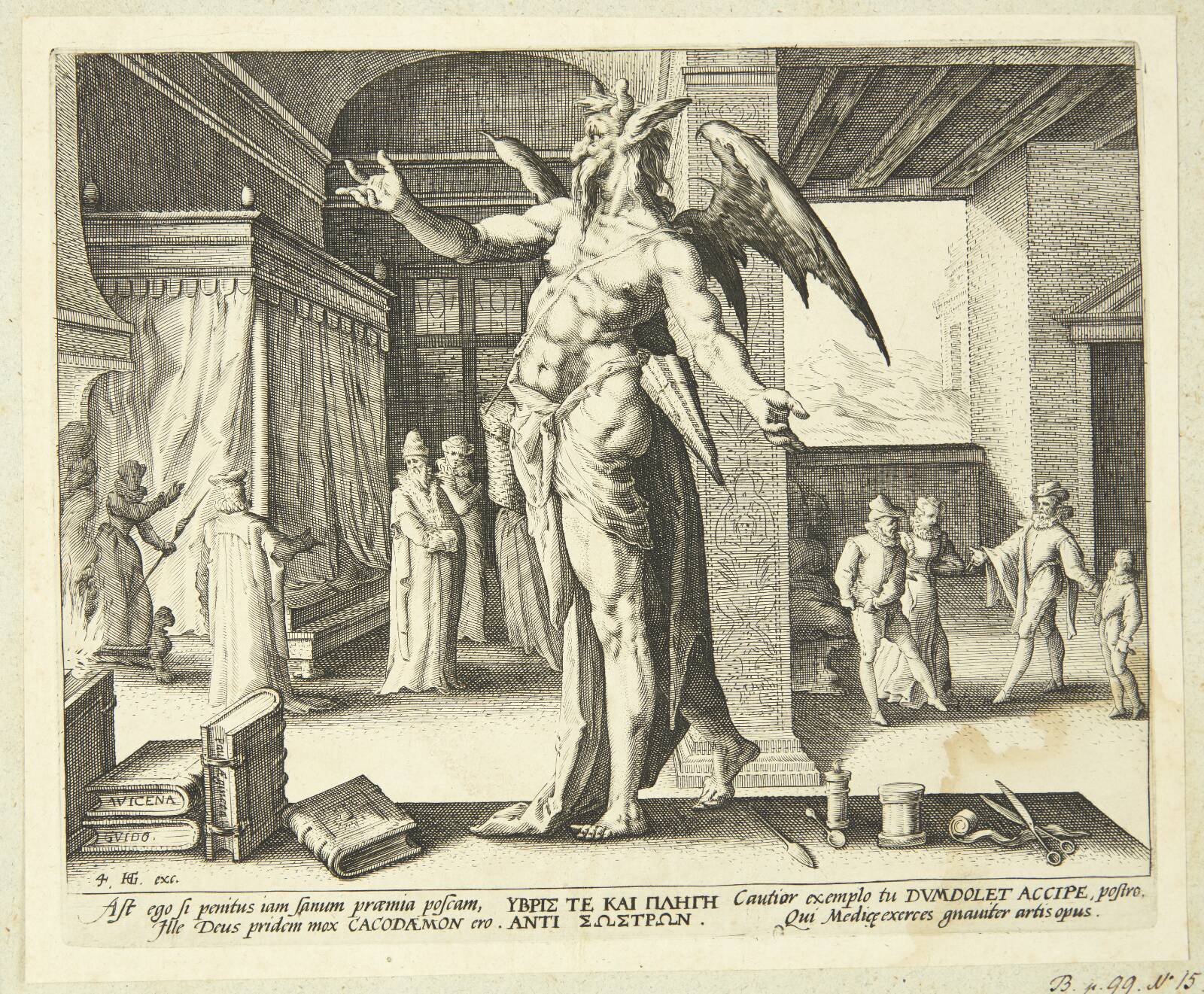 Lægen som djævel, Ubekendt, 1587