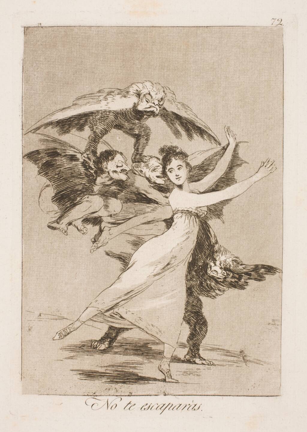 Du slipper ikke fri fra os, Francisco de Goya, 1797-1798