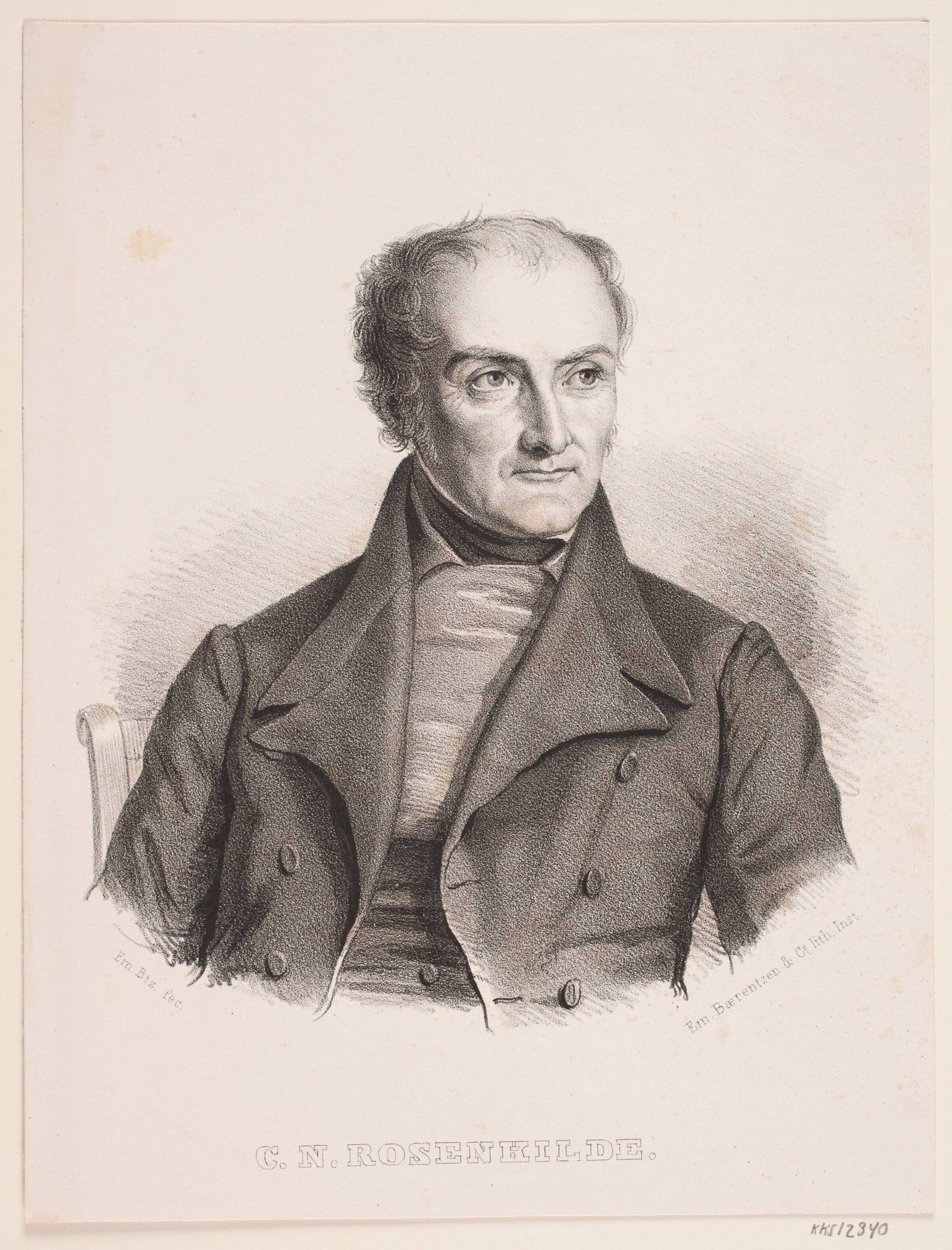 C. N. Rosenkilde, Emil Ditlev Bærentzen, 1841